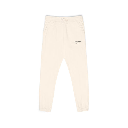 Garment-Dyed Fleece Sweatpants — Minimalist Everyday Joggers