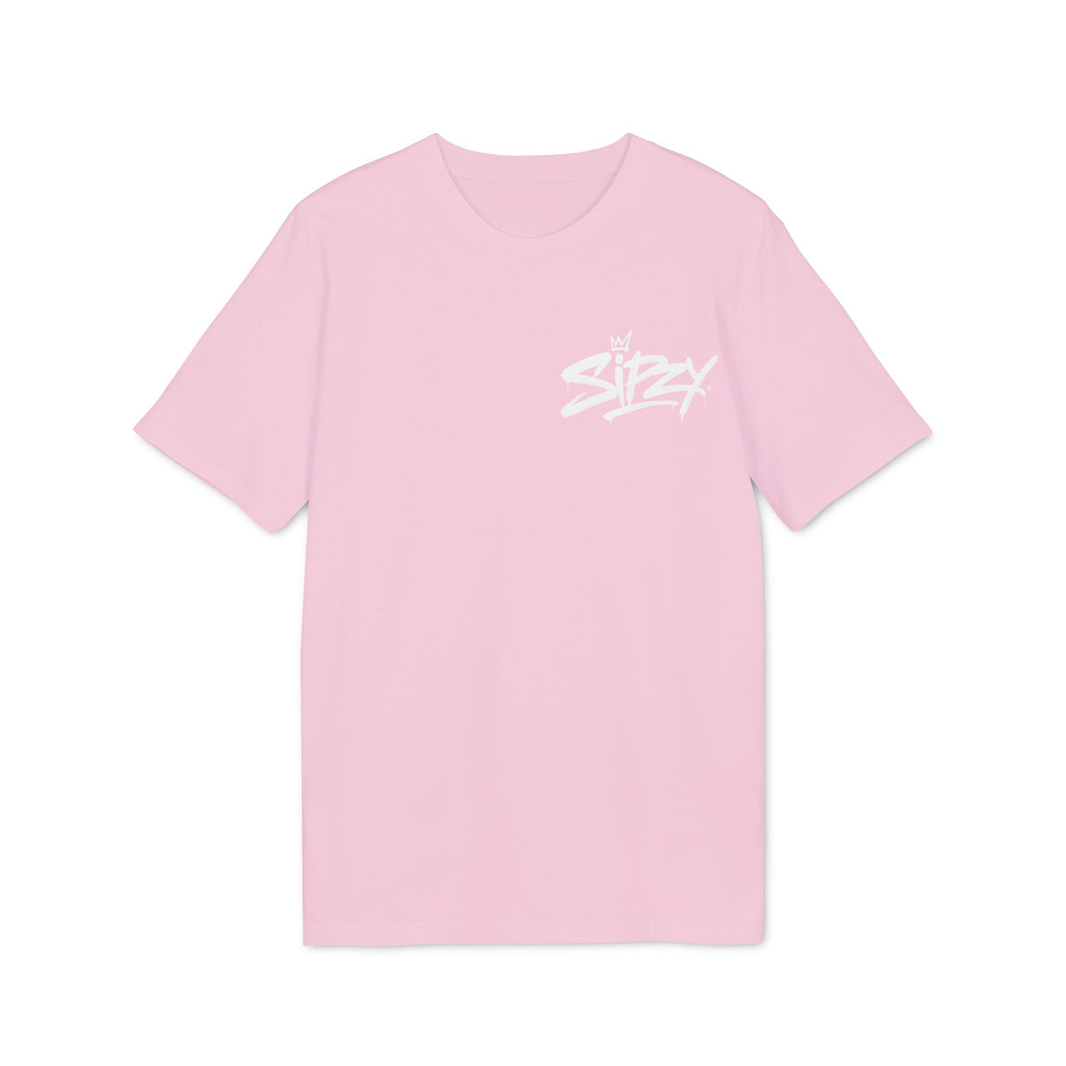 Sizzy Script Logo T-Shirt — Casual Streetwear Graphic Tee