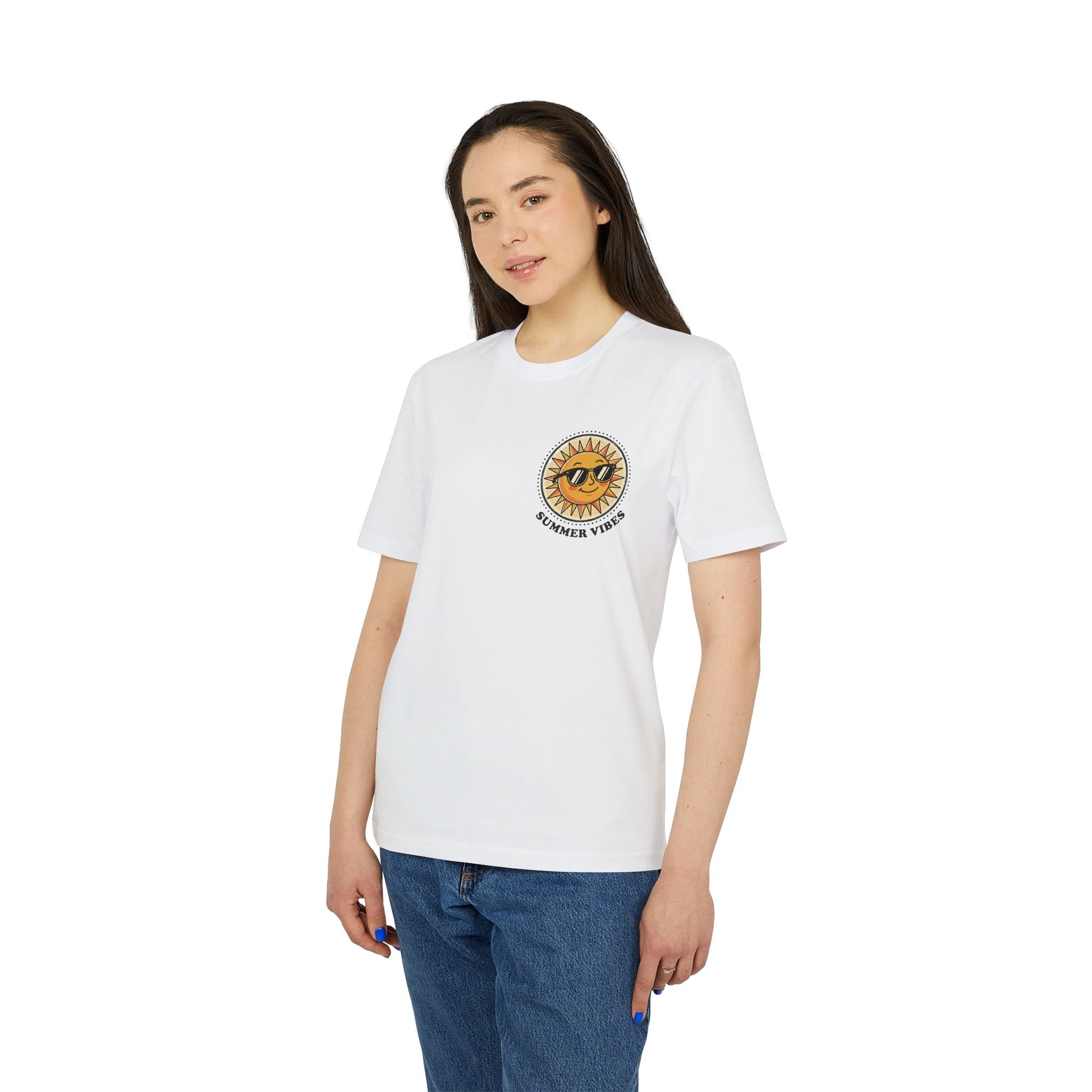Summer Vibes Sun Graphic T‑Shirt