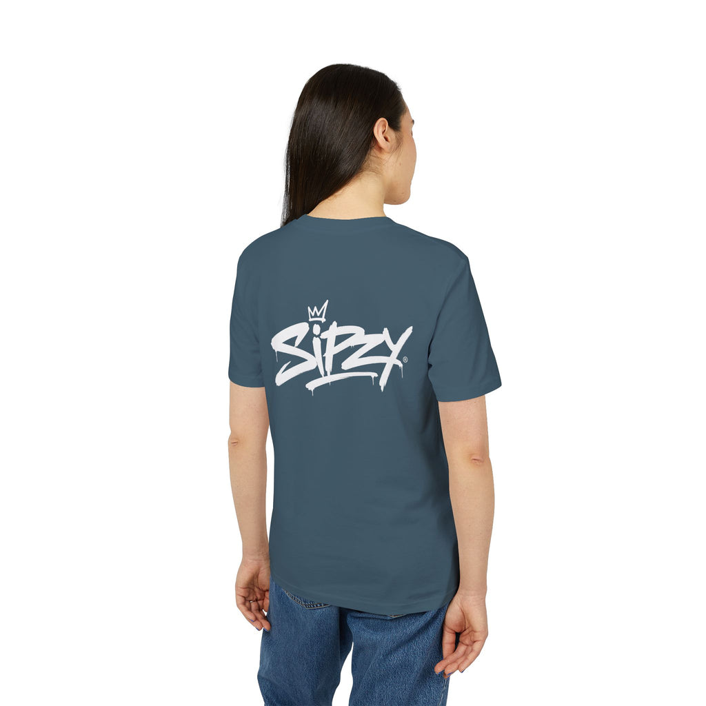 Sizzy Script Logo T-Shirt — Casual Streetwear Graphic Tee