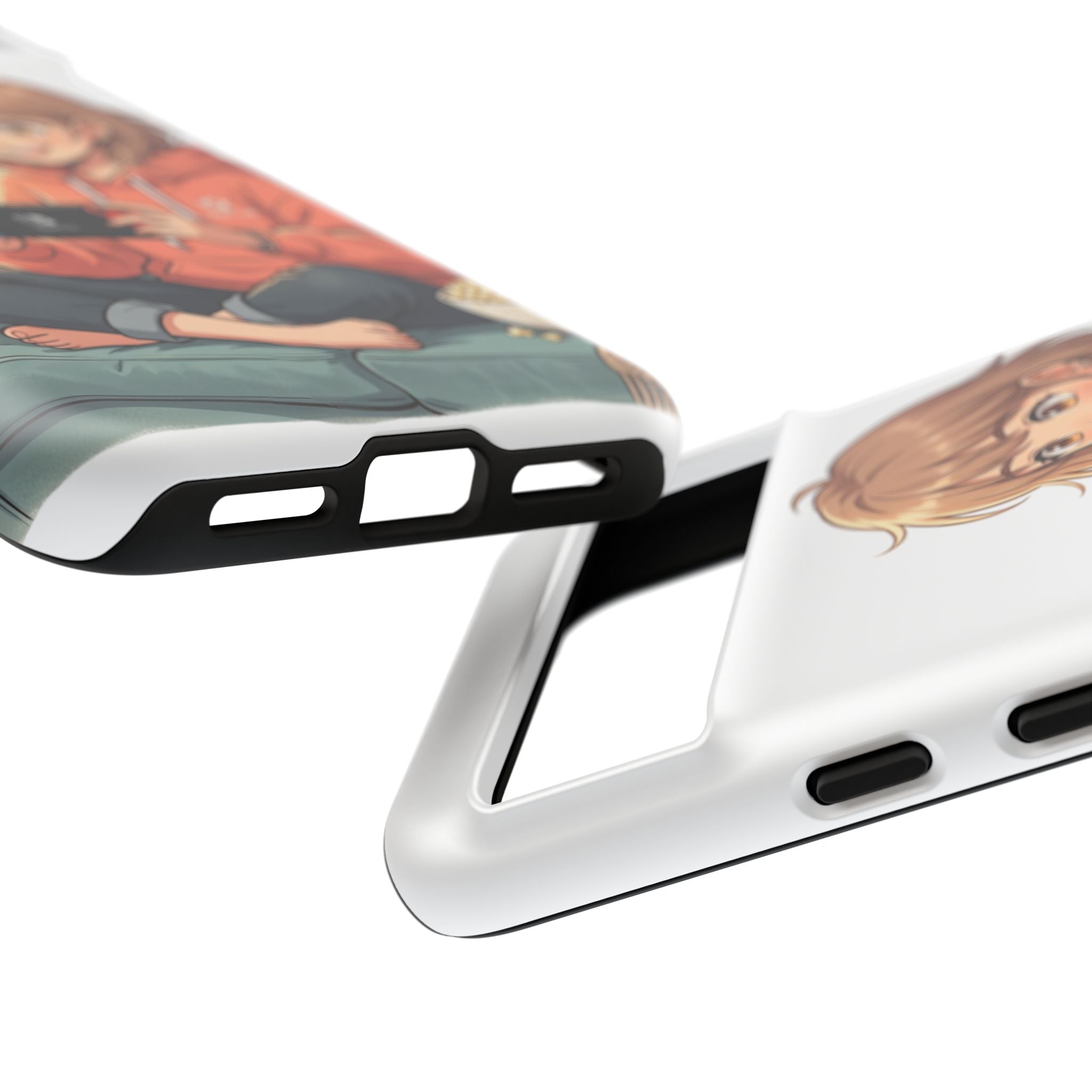 Gamer Girl Phone Case — Cute Anime Console Player Design