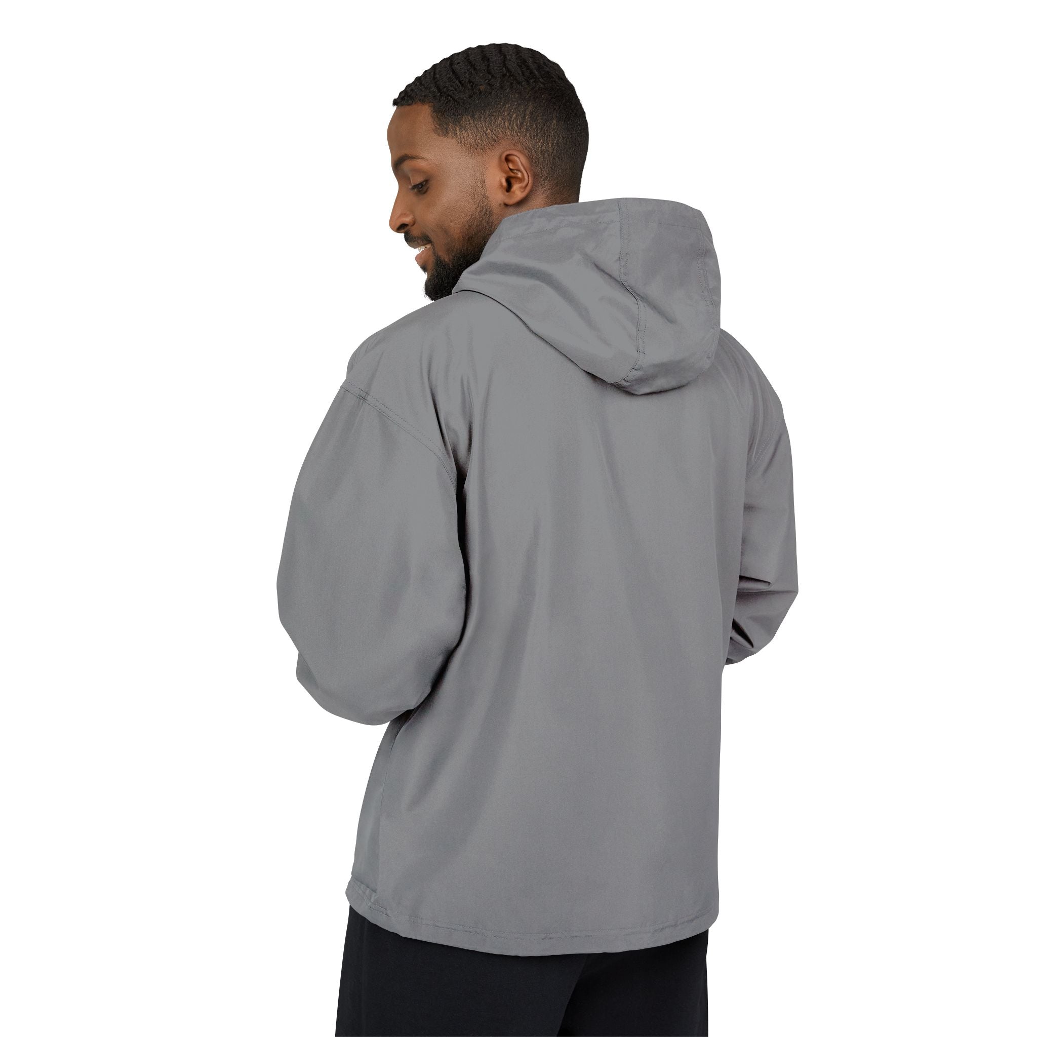 Lightweight Packable Anorak Jacket — Windbreaker Hooded Pullover