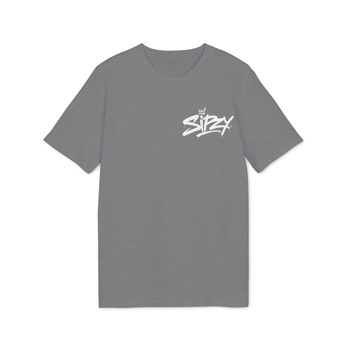 Sizzy Script Logo T-Shirt — Casual Streetwear Graphic Tee