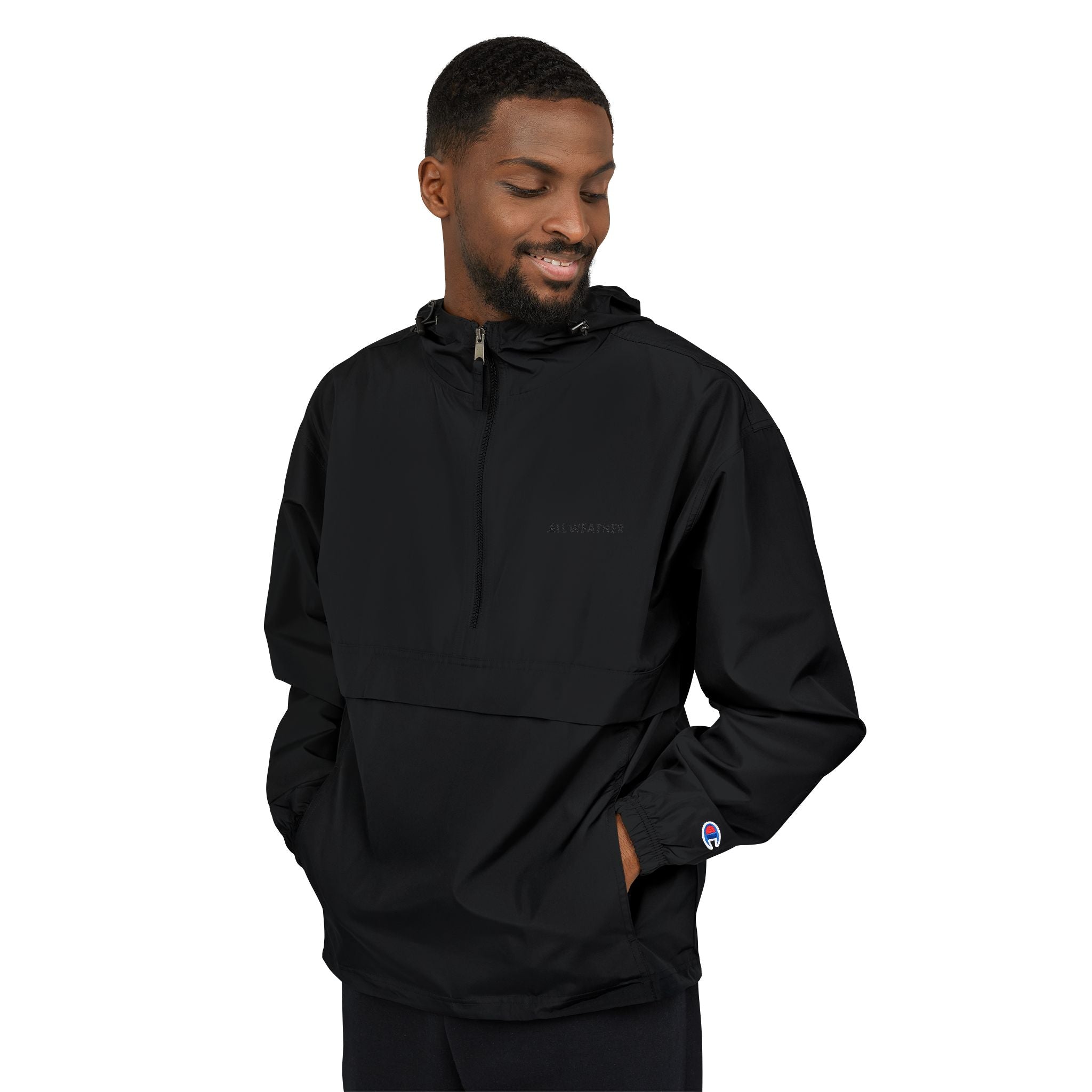 Lightweight Packable Anorak Jacket — Windbreaker Hooded Pullover