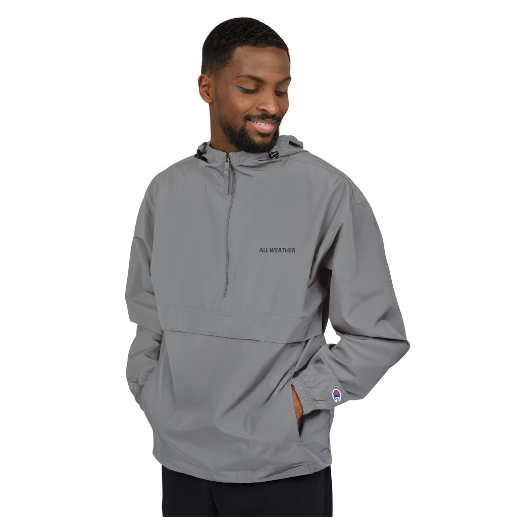 Lightweight Packable Anorak Jacket — Windbreaker Hooded Pullover