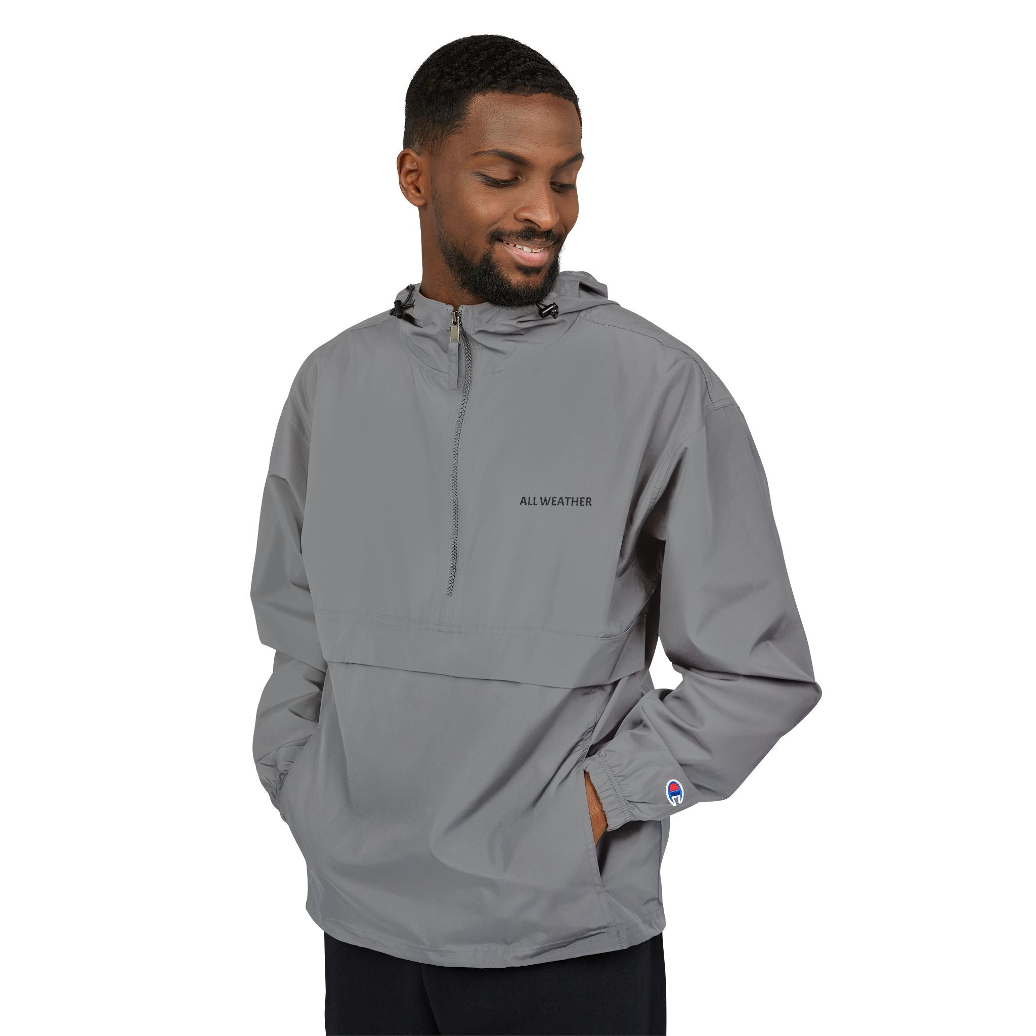 Lightweight Packable Anorak Jacket — Windbreaker Hooded Pullover
