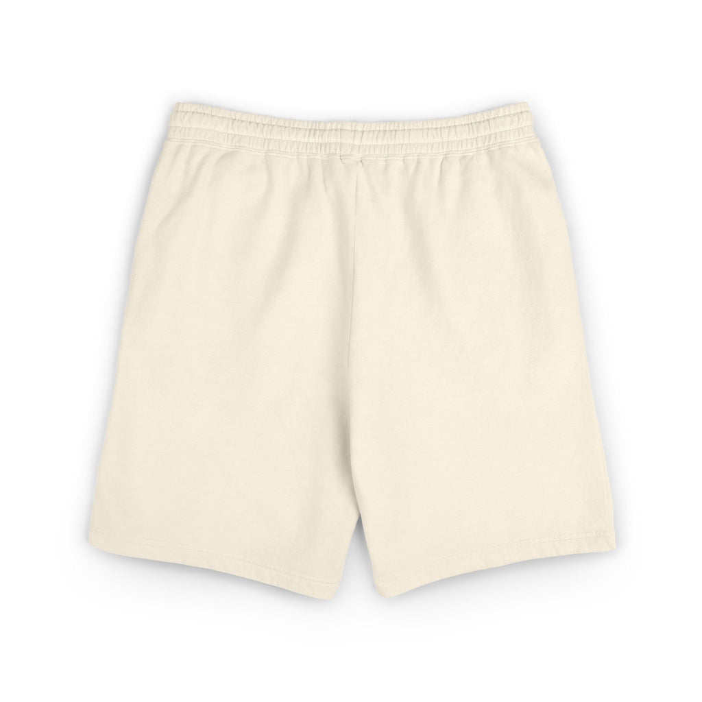Streetwear Fleece Sweat Shorts — Lightweight Garment-Dyed Lounge Shorts