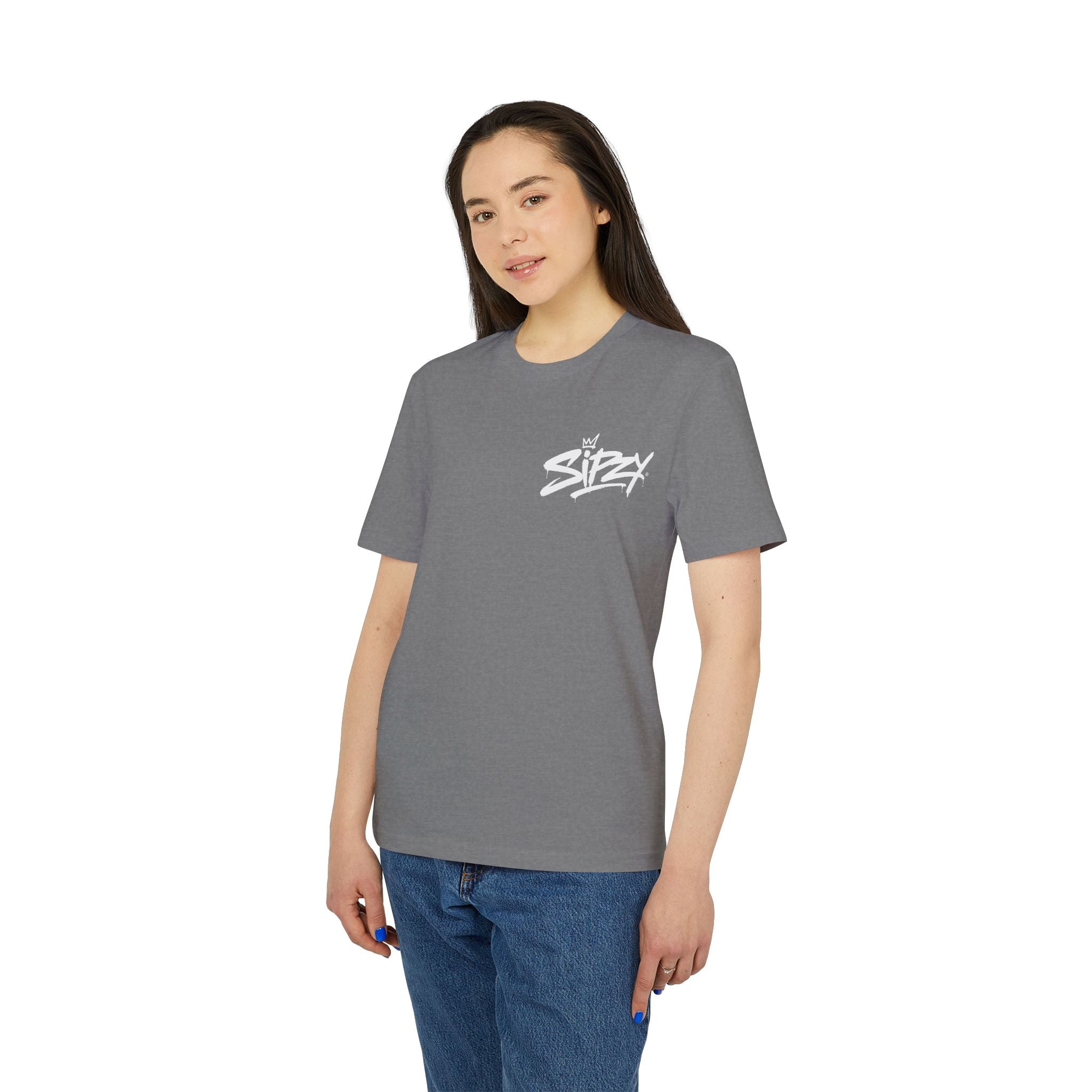 Sizzy Script Logo T-Shirt — Casual Streetwear Graphic Tee