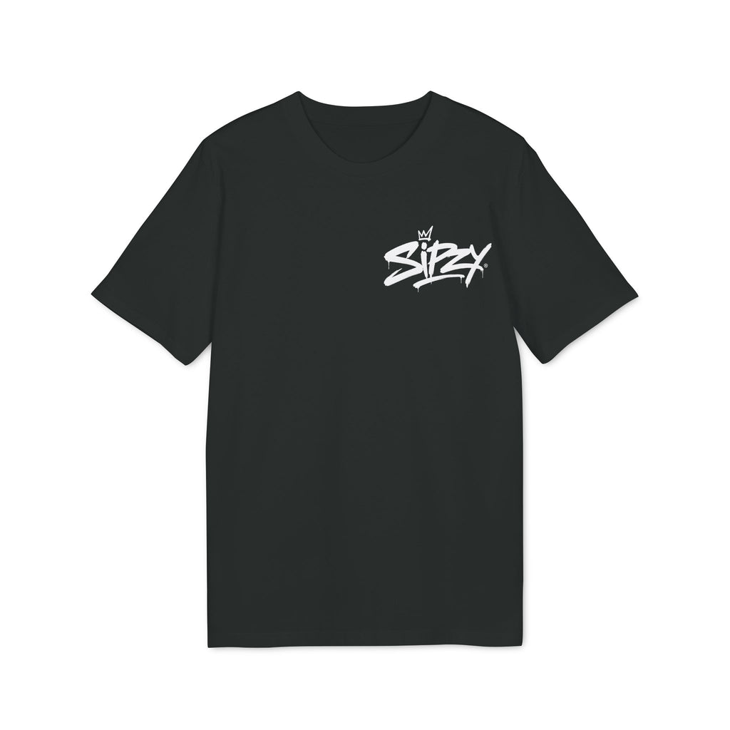 Sizzy Script Logo T-Shirt — Casual Streetwear Graphic Tee