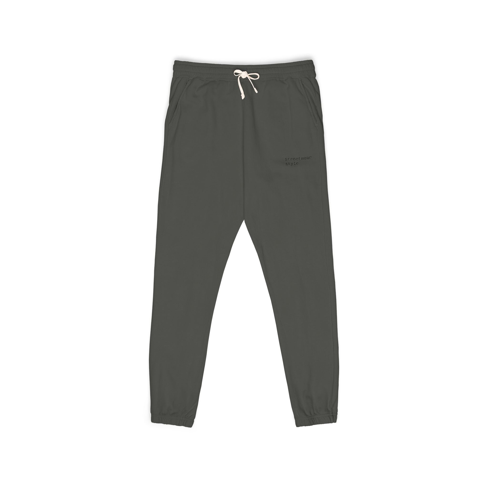 Garment-Dyed Fleece Sweatpants — Minimalist Everyday Joggers