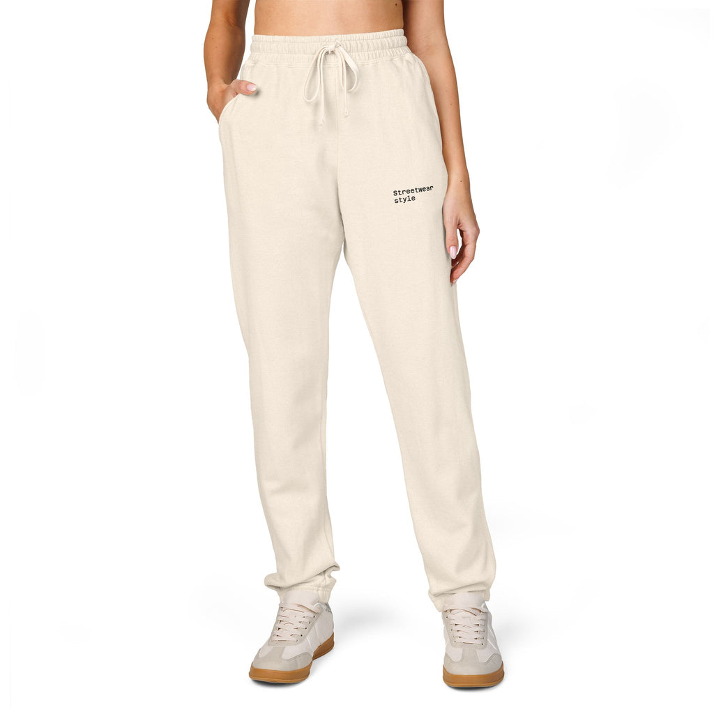 Garment-Dyed Fleece Sweatpants — Minimalist Everyday Joggers