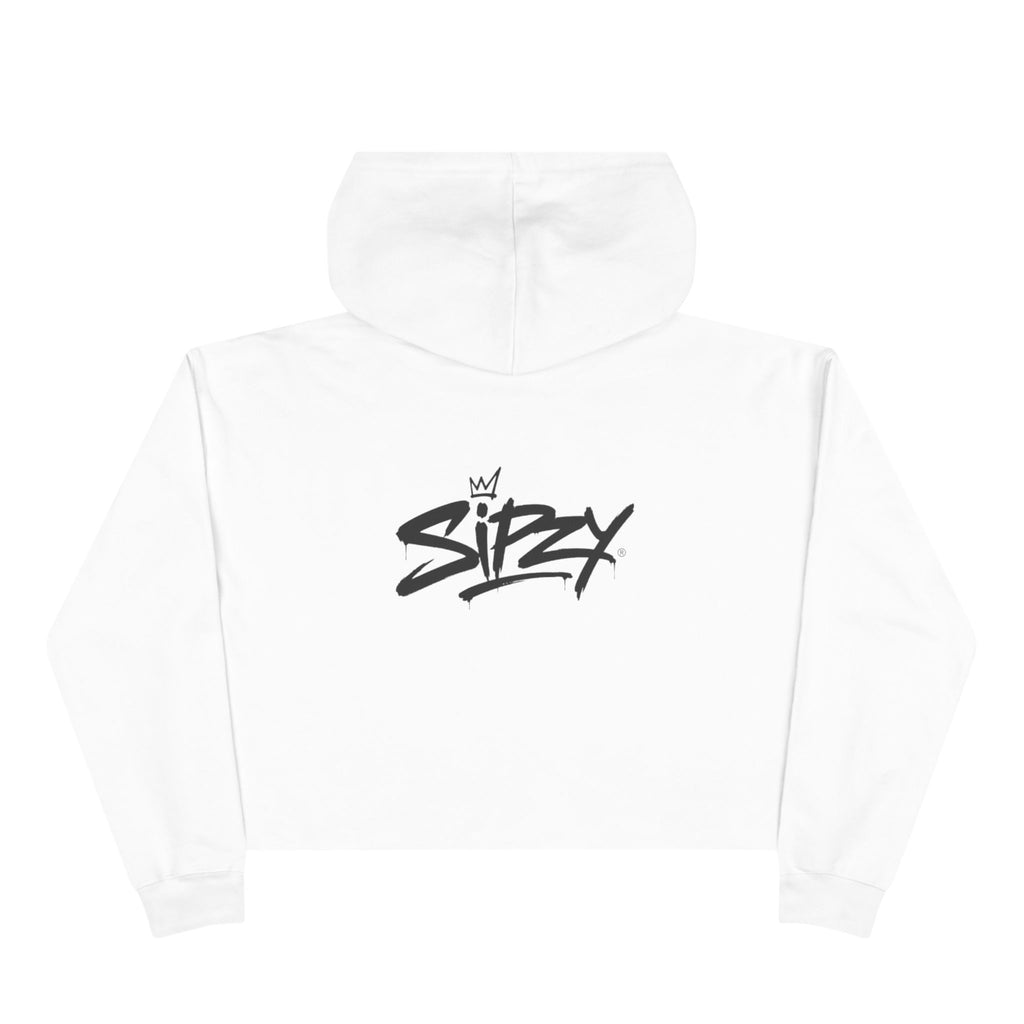 Minimalist 'Streetwear' Cropped Hoodie — Women's Casual Urban Pullover