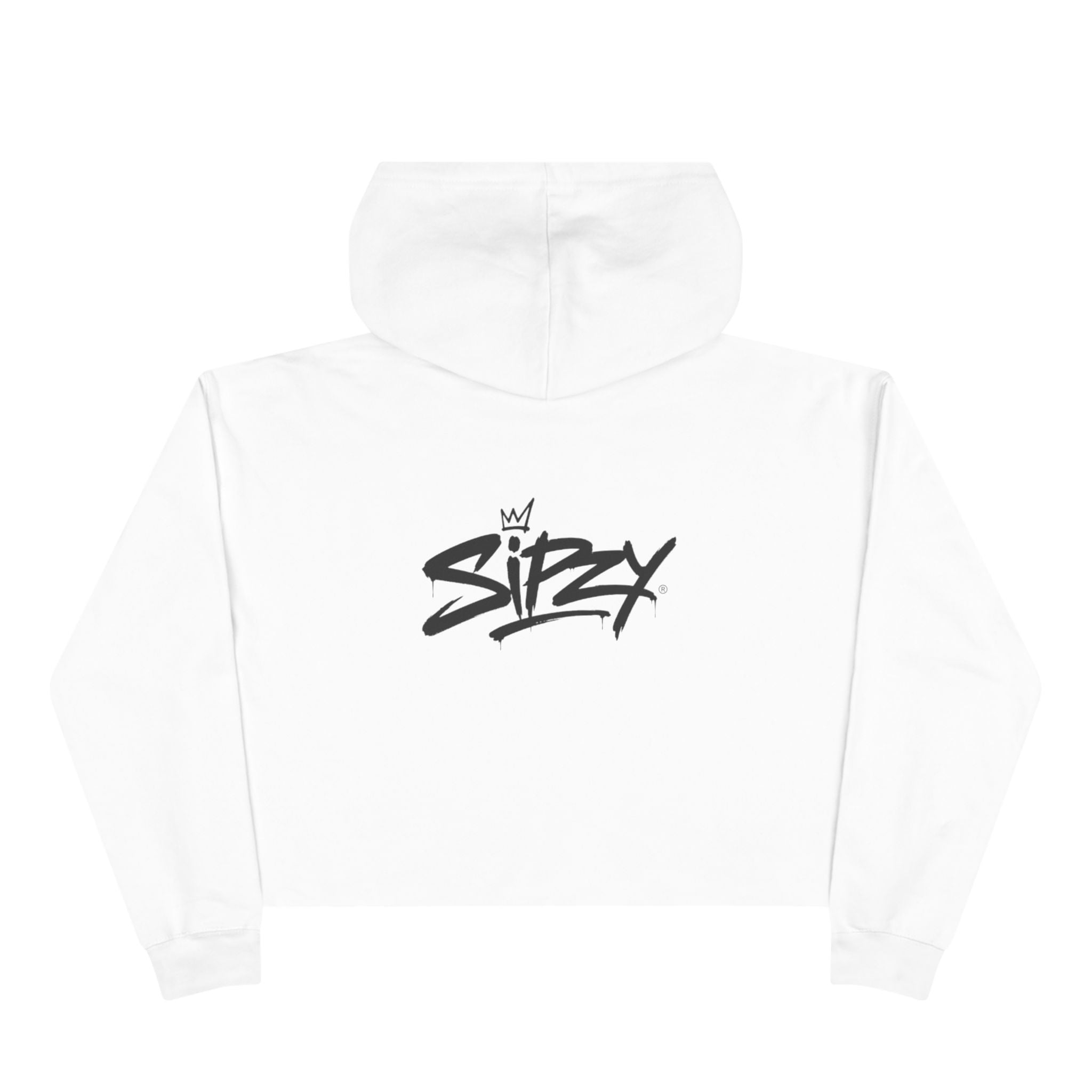 Minimalist 'Streetwear' Cropped Hoodie — Women's Casual Urban Pullover