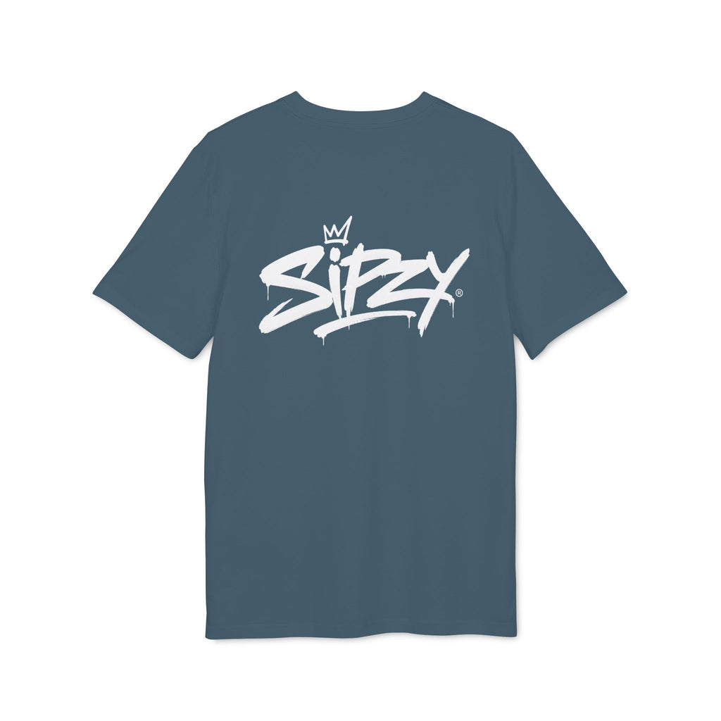 Sizzy Script Logo T-Shirt — Casual Streetwear Graphic Tee