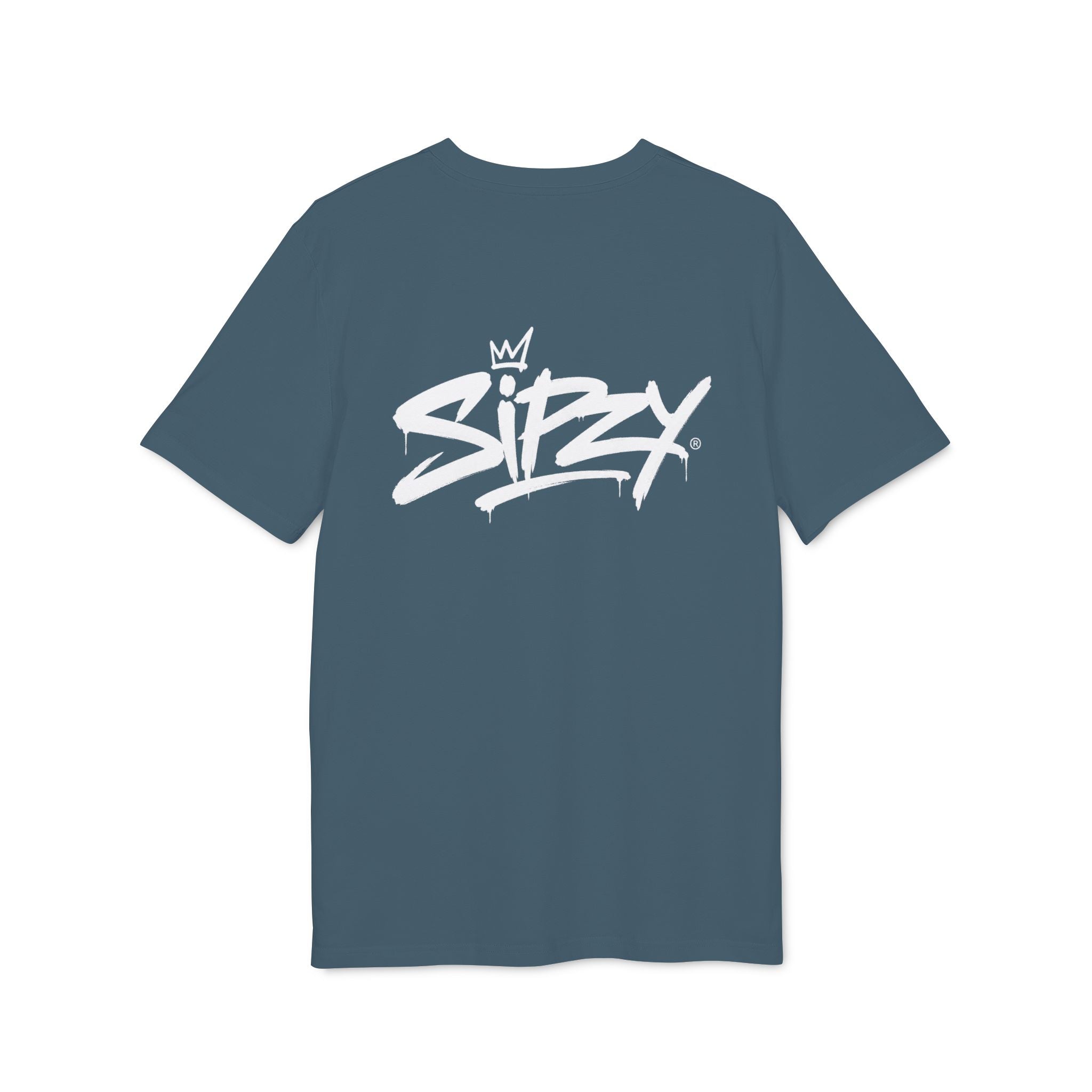 Sizzy Script Logo T-Shirt — Casual Streetwear Graphic Tee