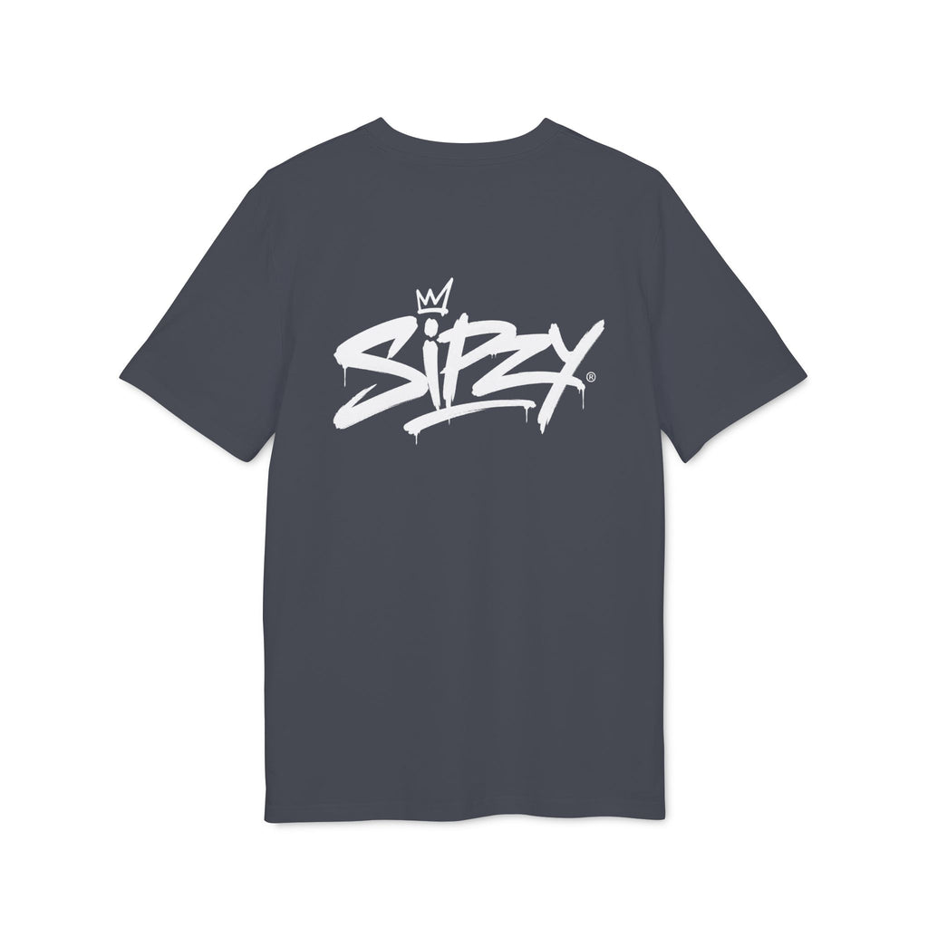 Sizzy Script Logo T-Shirt — Casual Streetwear Graphic Tee