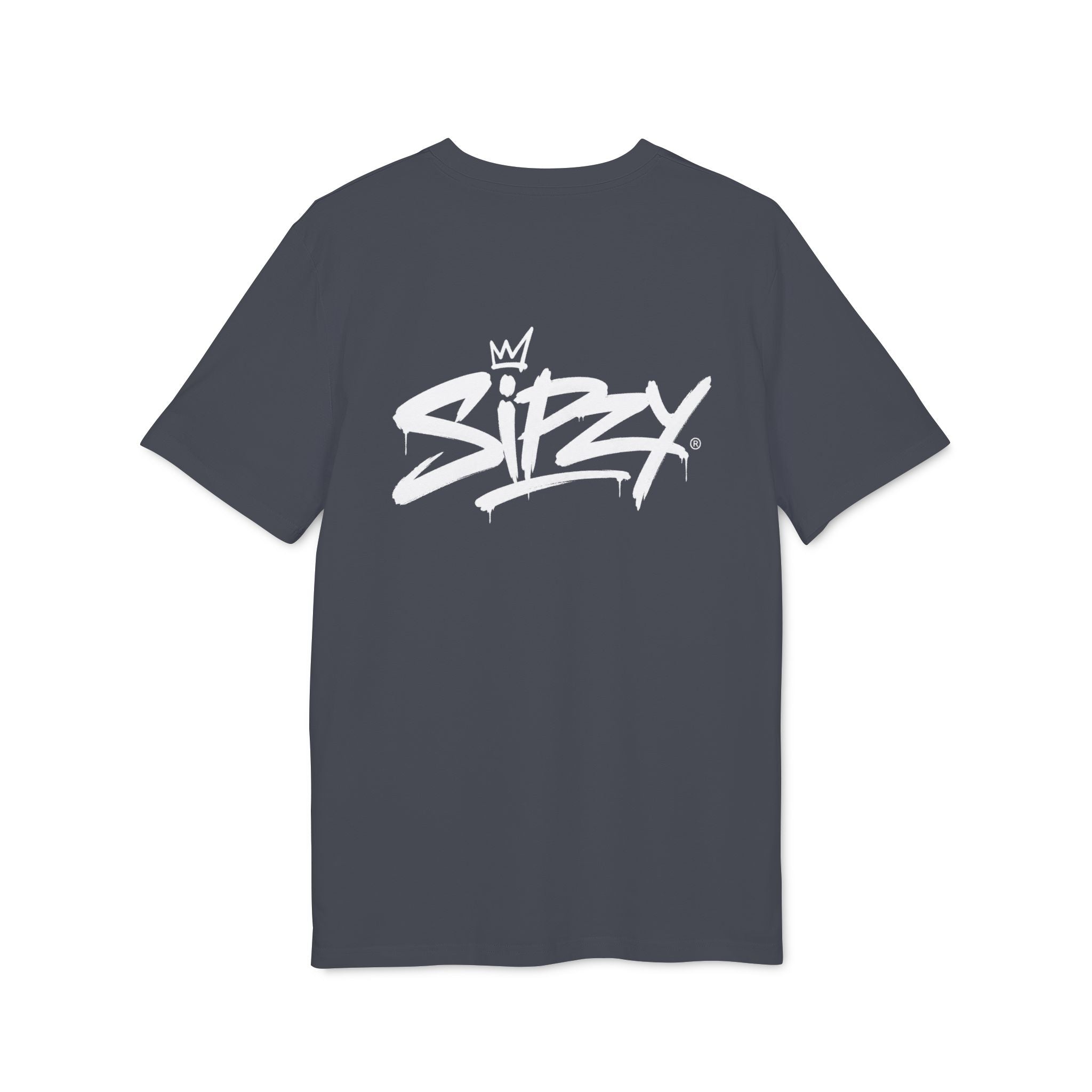 Sizzy Script Logo T-Shirt — Casual Streetwear Graphic Tee