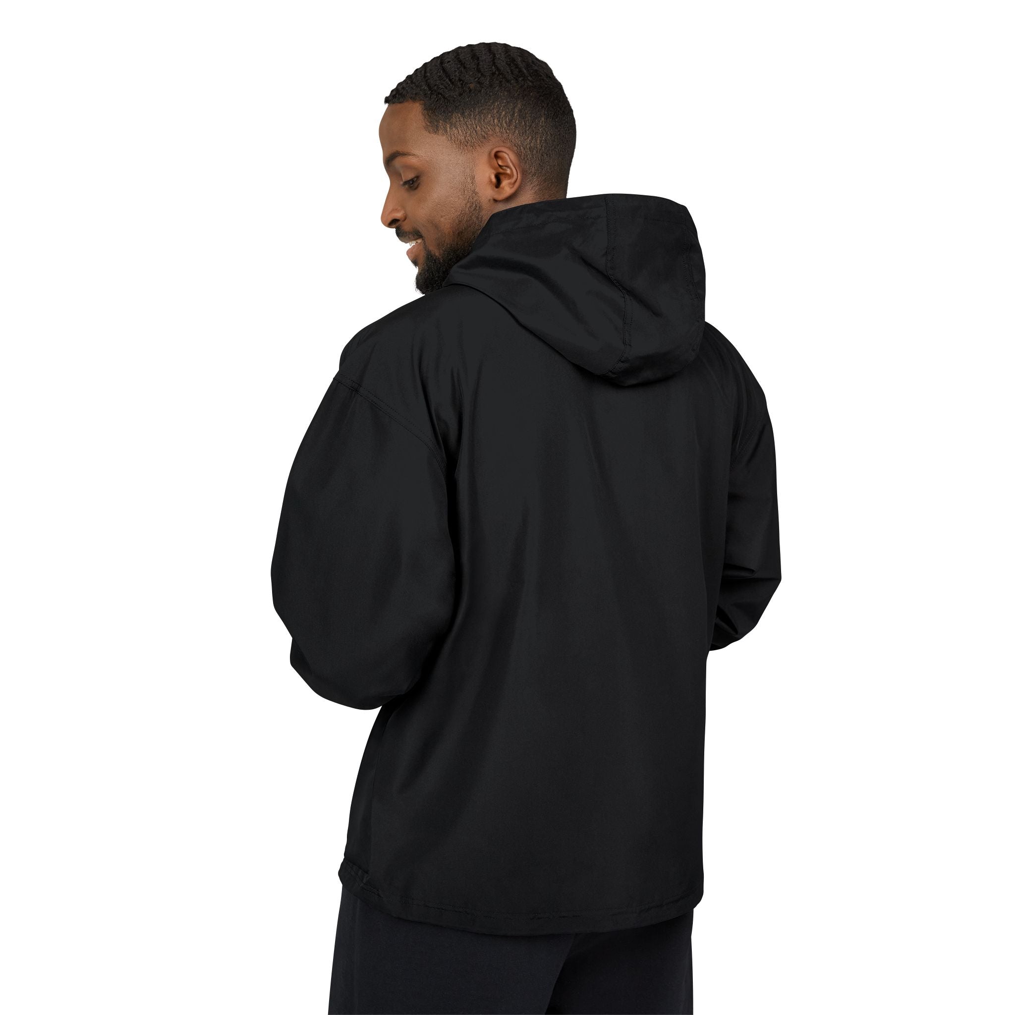Lightweight Packable Anorak Jacket — Windbreaker Hooded Pullover