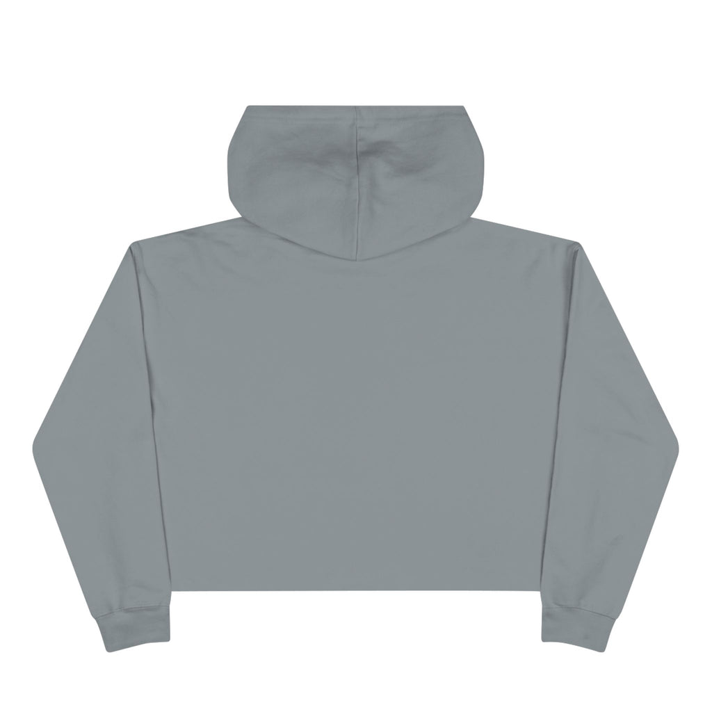 Minimalist 'Streetwear' Cropped Hoodie — Women's Casual Urban Pullover