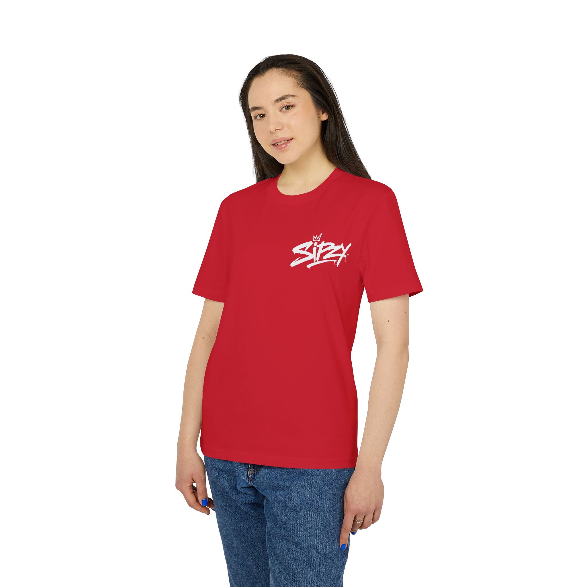 Sizzy Script Logo T-Shirt — Casual Streetwear Graphic Tee