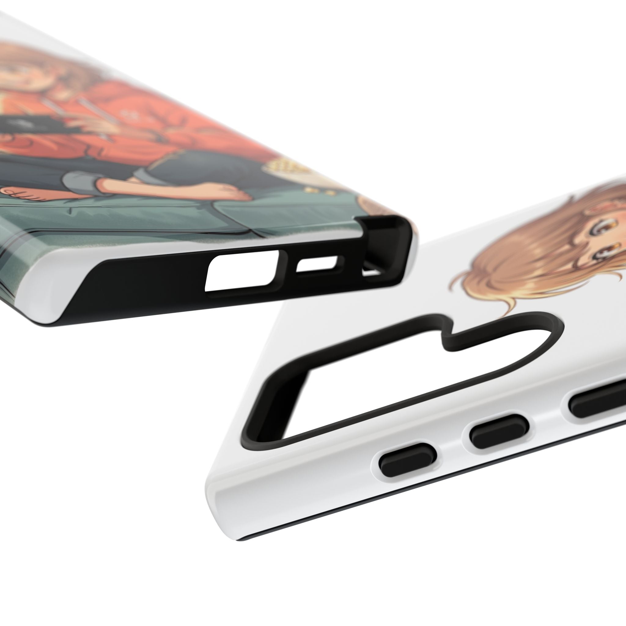 Gamer Girl Phone Case — Cute Anime Console Player Design