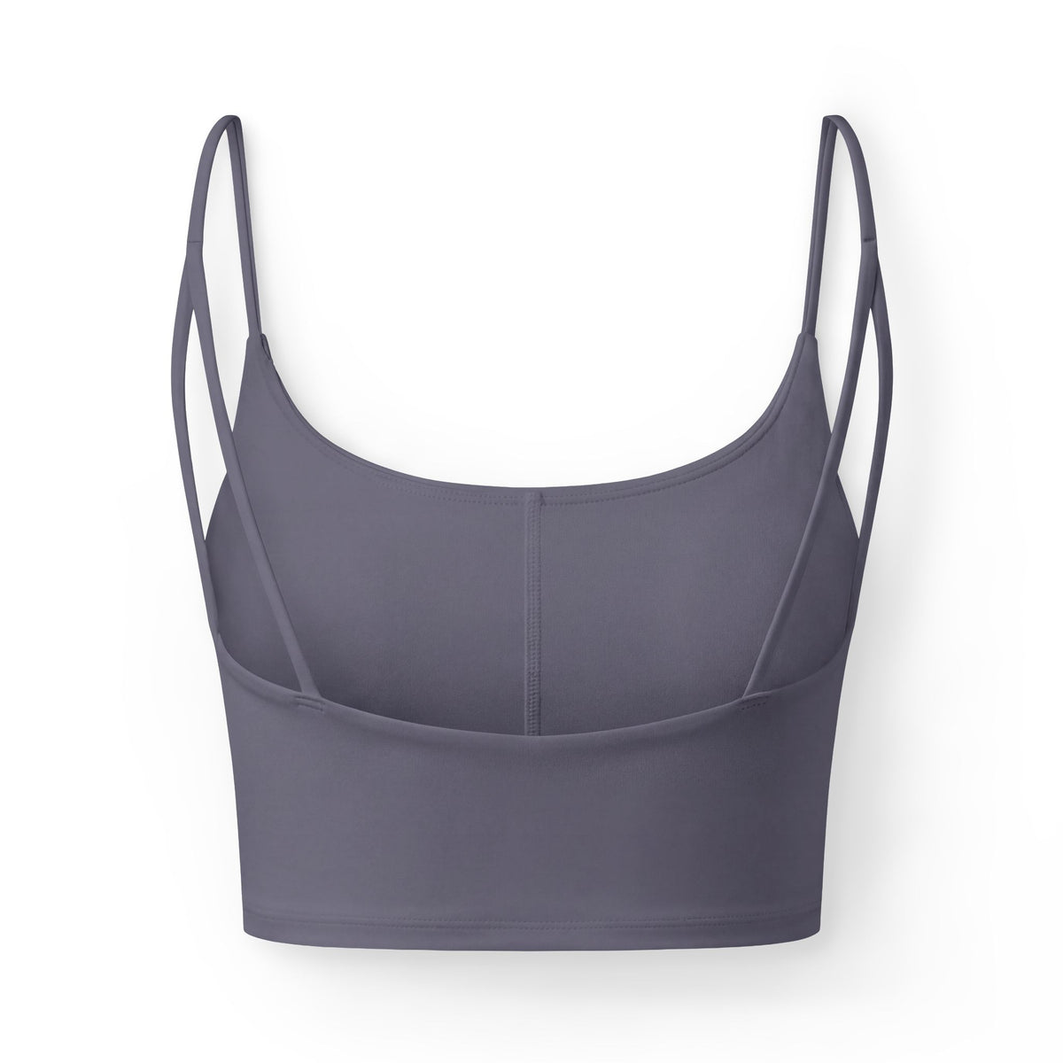 Luxe Sports Bra — Women's Minimalist Strappy Crop with "Sport" Logo