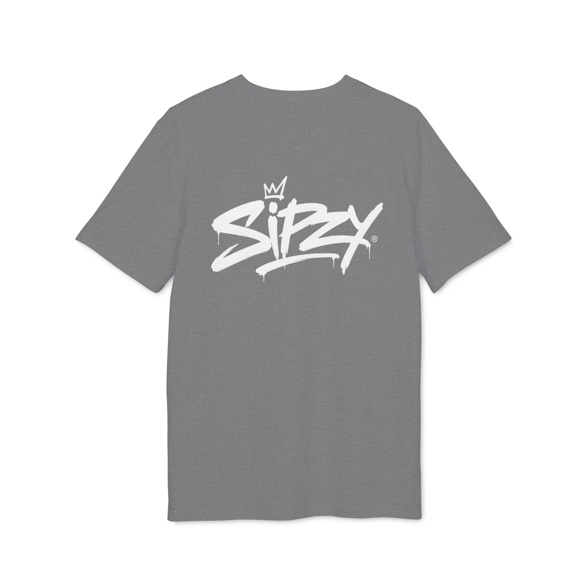 Sizzy Script Logo T-Shirt — Casual Streetwear Graphic Tee