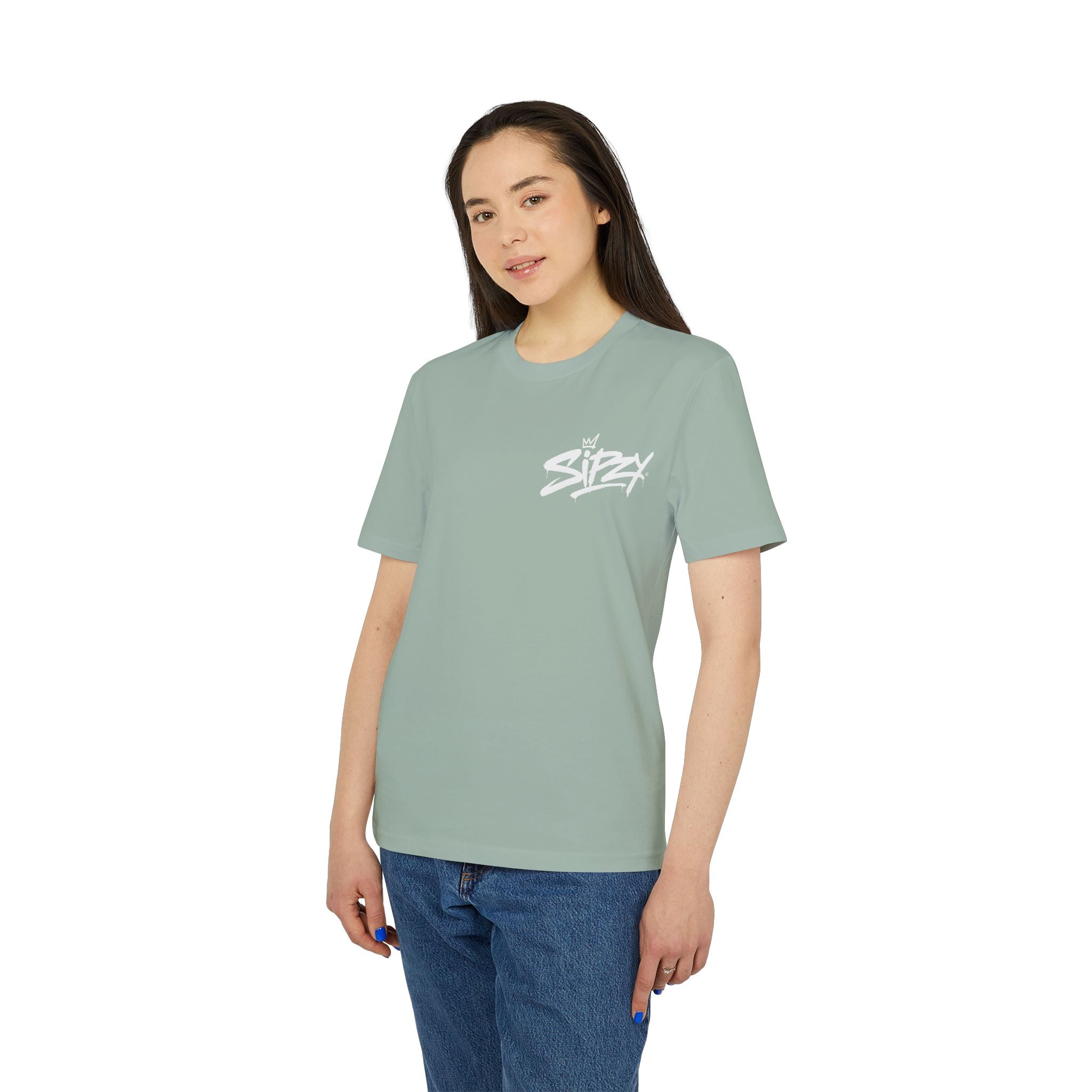 Sizzy Script Logo T-Shirt — Casual Streetwear Graphic Tee