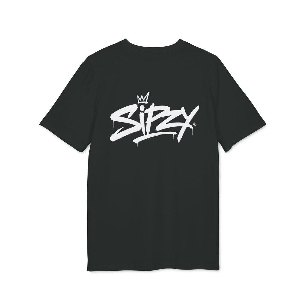 Sizzy Script Logo T-Shirt — Casual Streetwear Graphic Tee