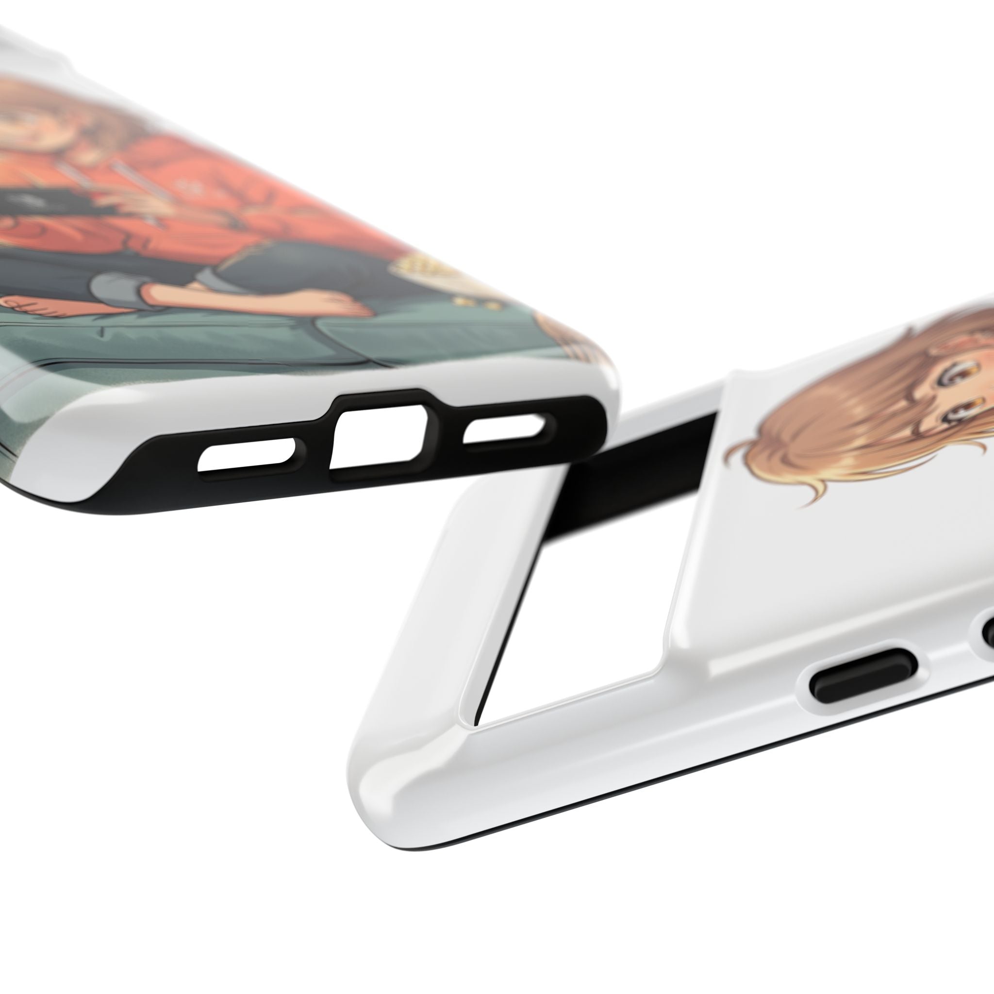 Gamer Girl Phone Case — Cute Anime Console Player Design
