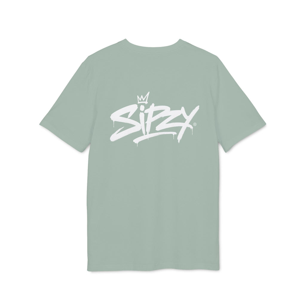 Sizzy Script Logo T-Shirt — Casual Streetwear Graphic Tee