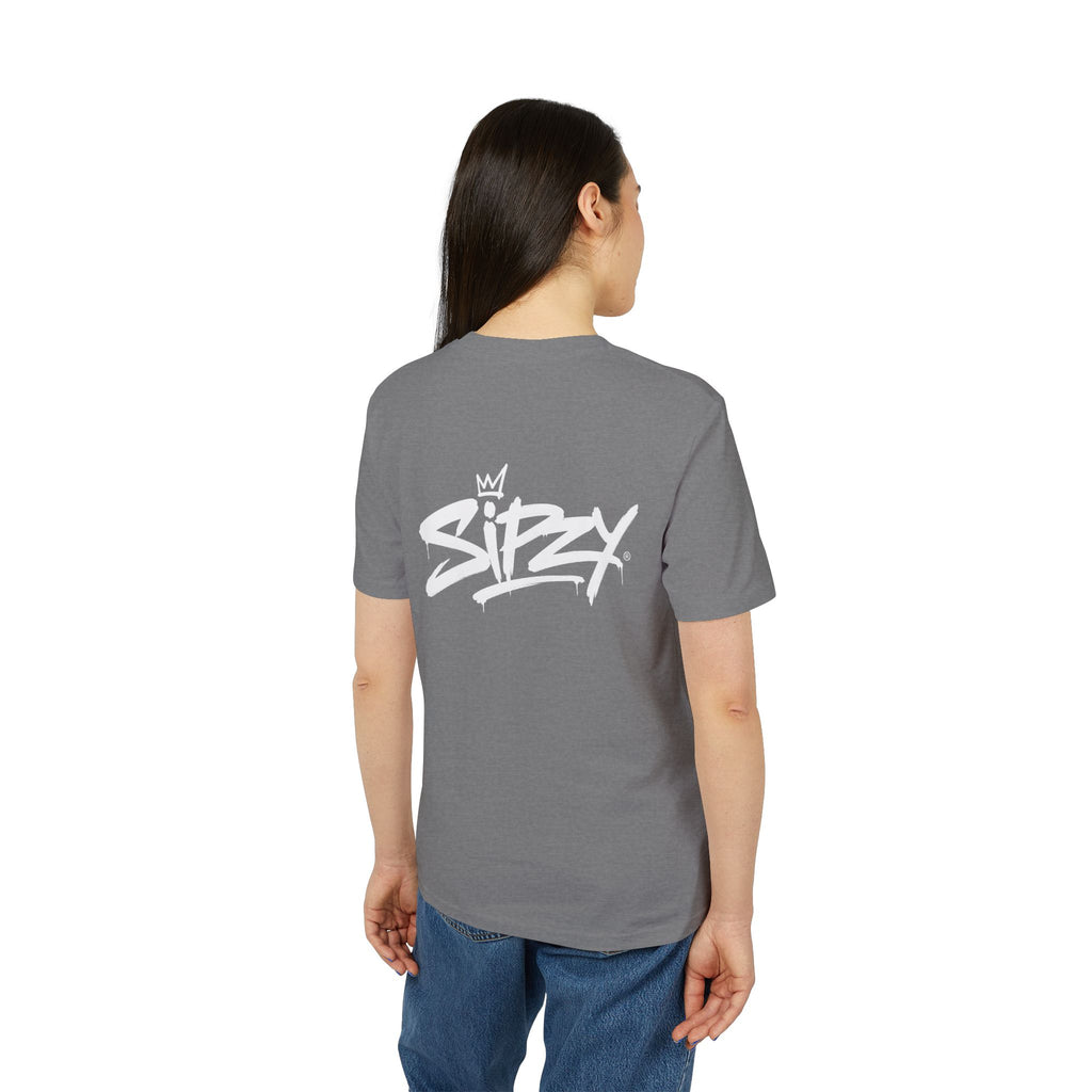 Sizzy Script Logo T-Shirt — Casual Streetwear Graphic Tee