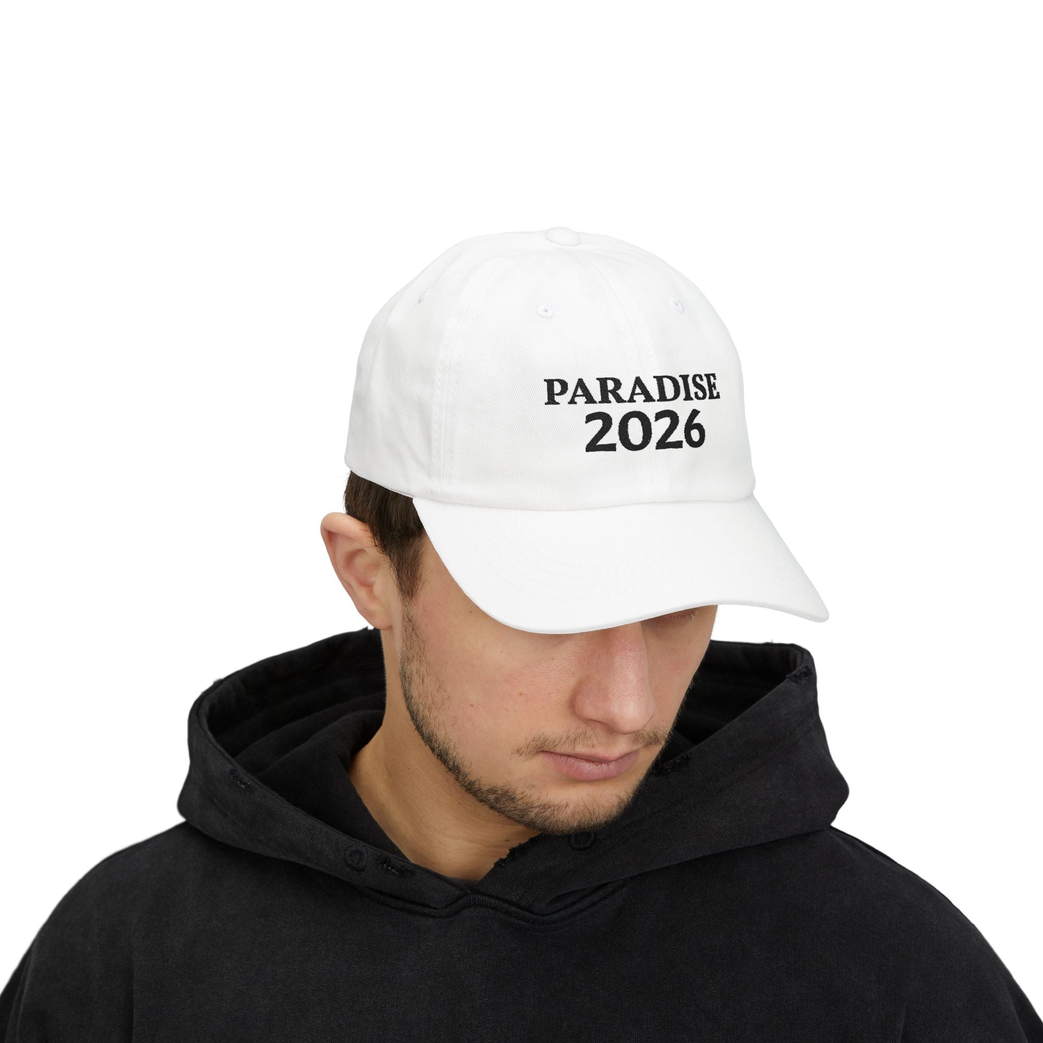 Paradise 2026 Dad Cap — Classic Embroidered Baseball Hat