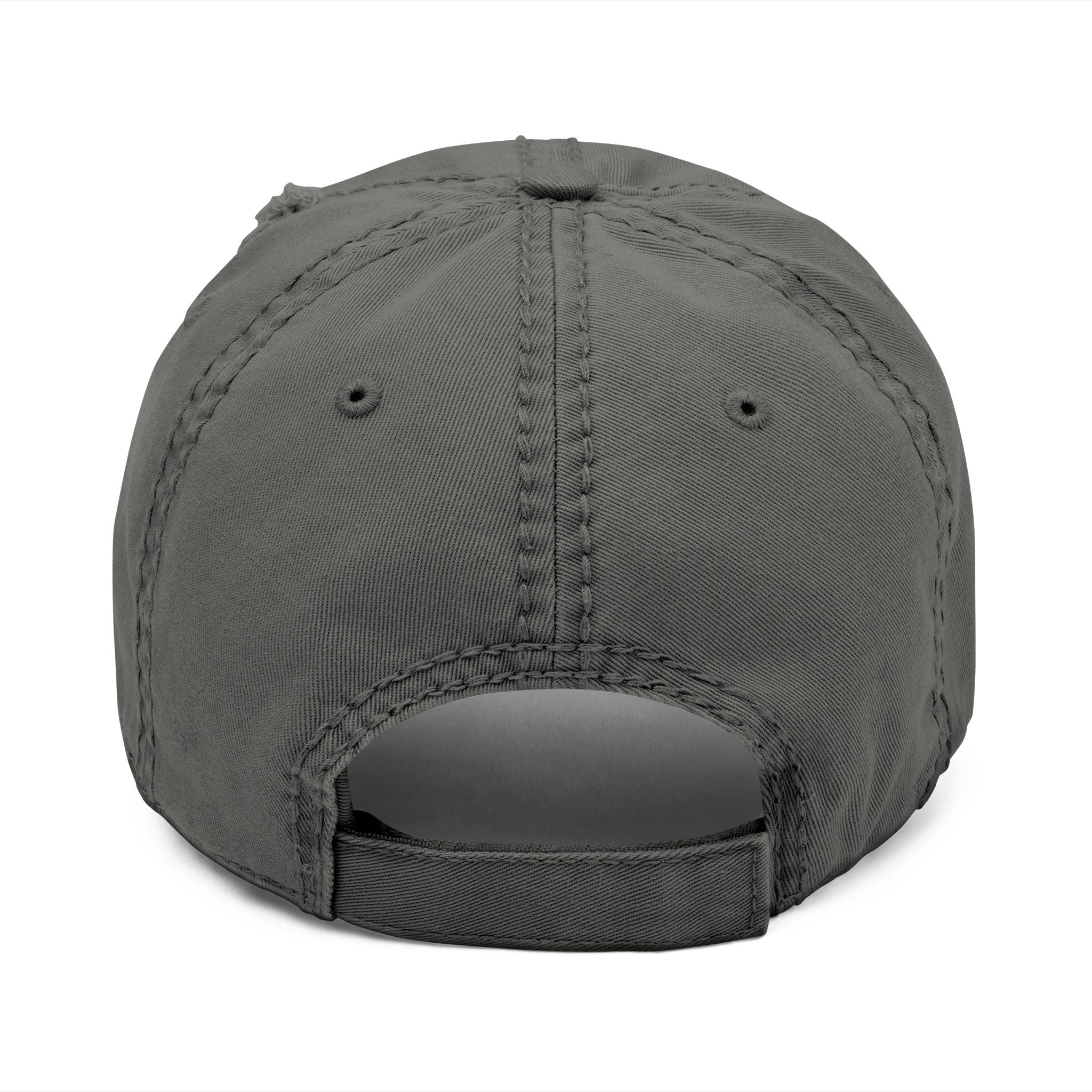 Embroidered 'Sizzy' Distressed Dad Hat — Vintage Streetwear Cap