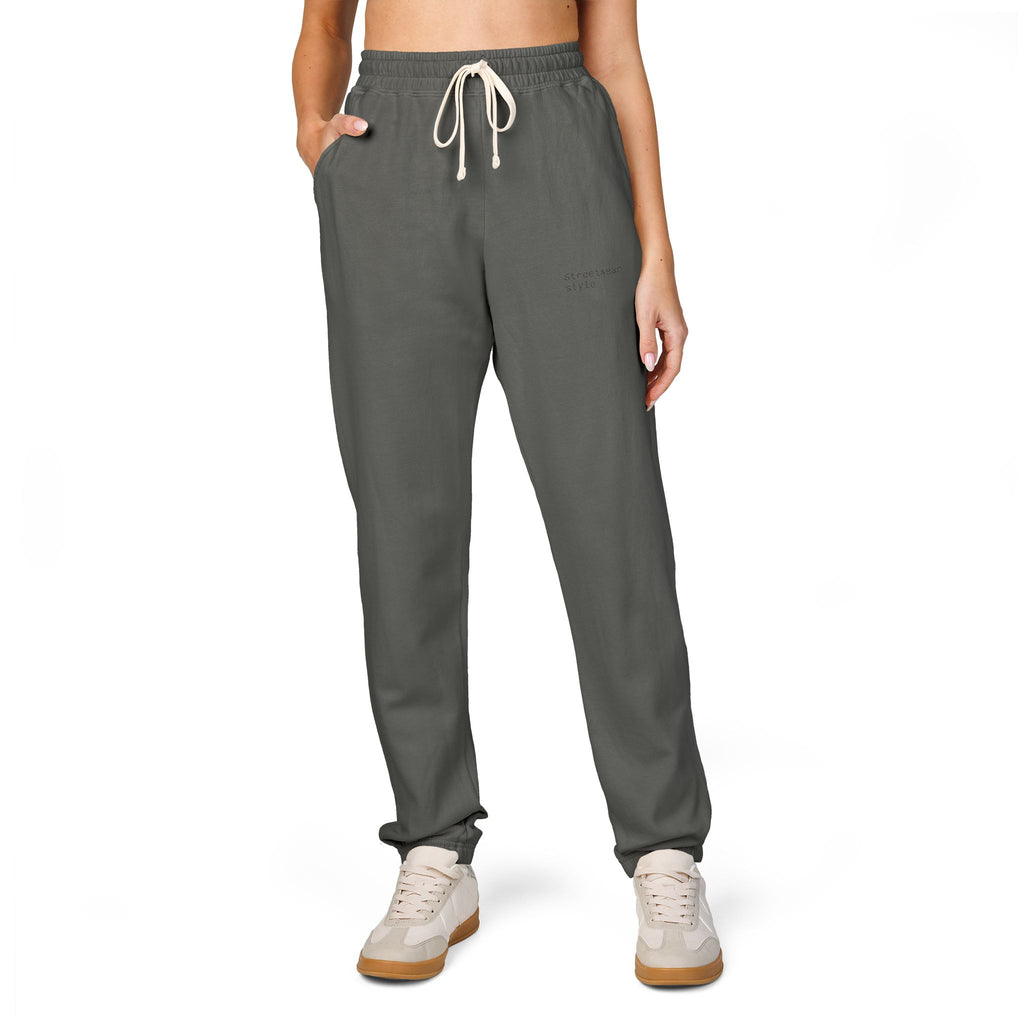 Garment-Dyed Fleece Sweatpants — Minimalist Everyday Joggers