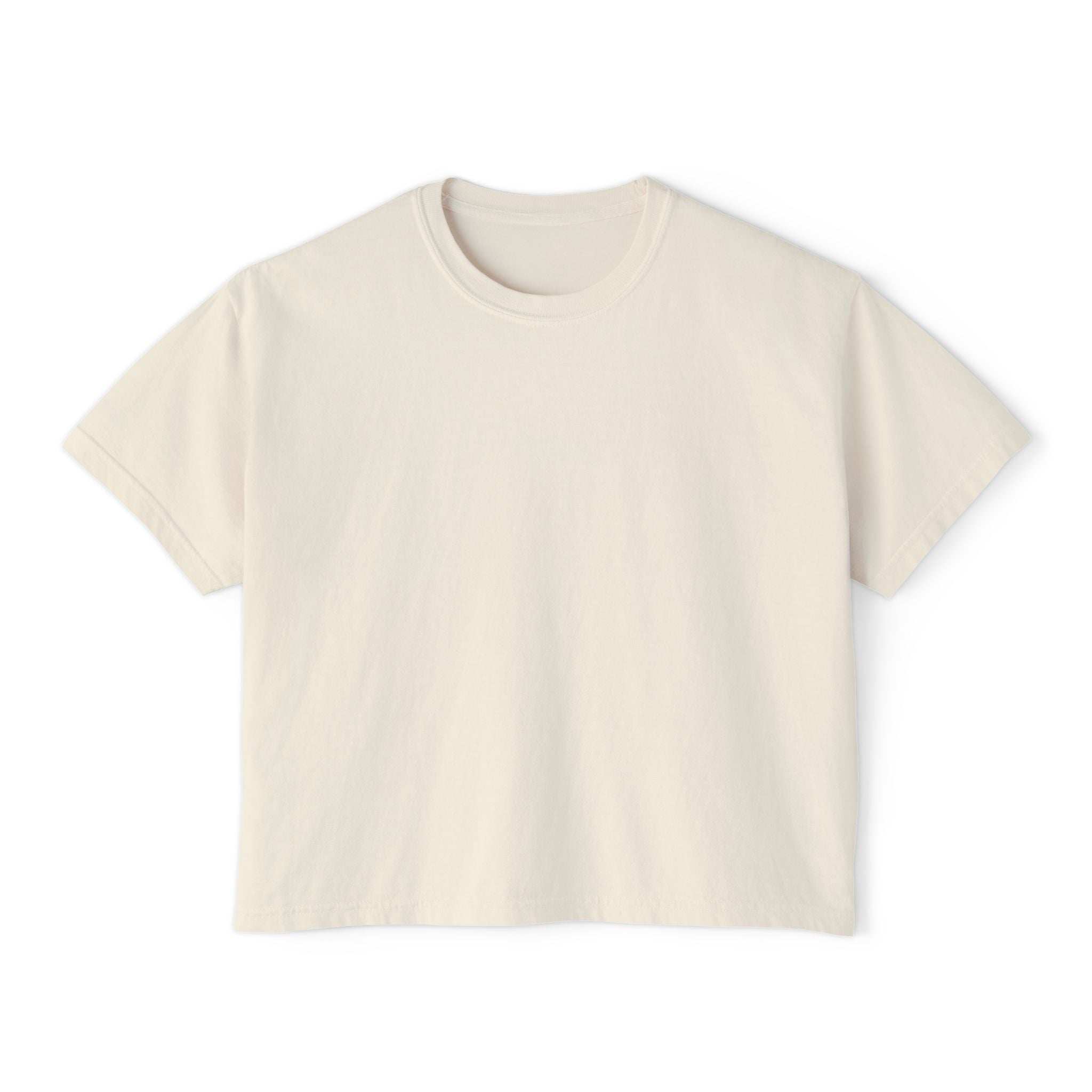 Street Est. 2026 Boxy Tee — Women's Casual Cropped Graphic T-Shirt