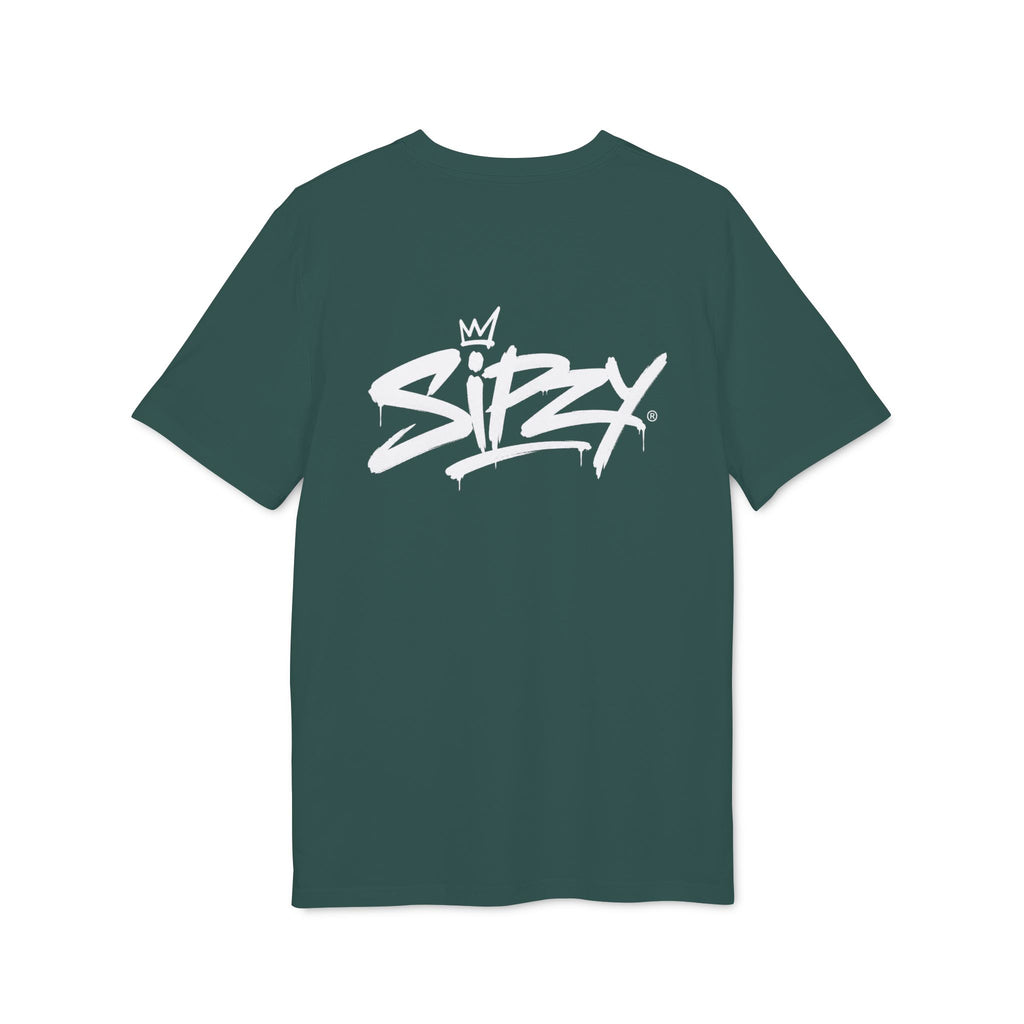 Sizzy Script Logo T-Shirt — Casual Streetwear Graphic Tee