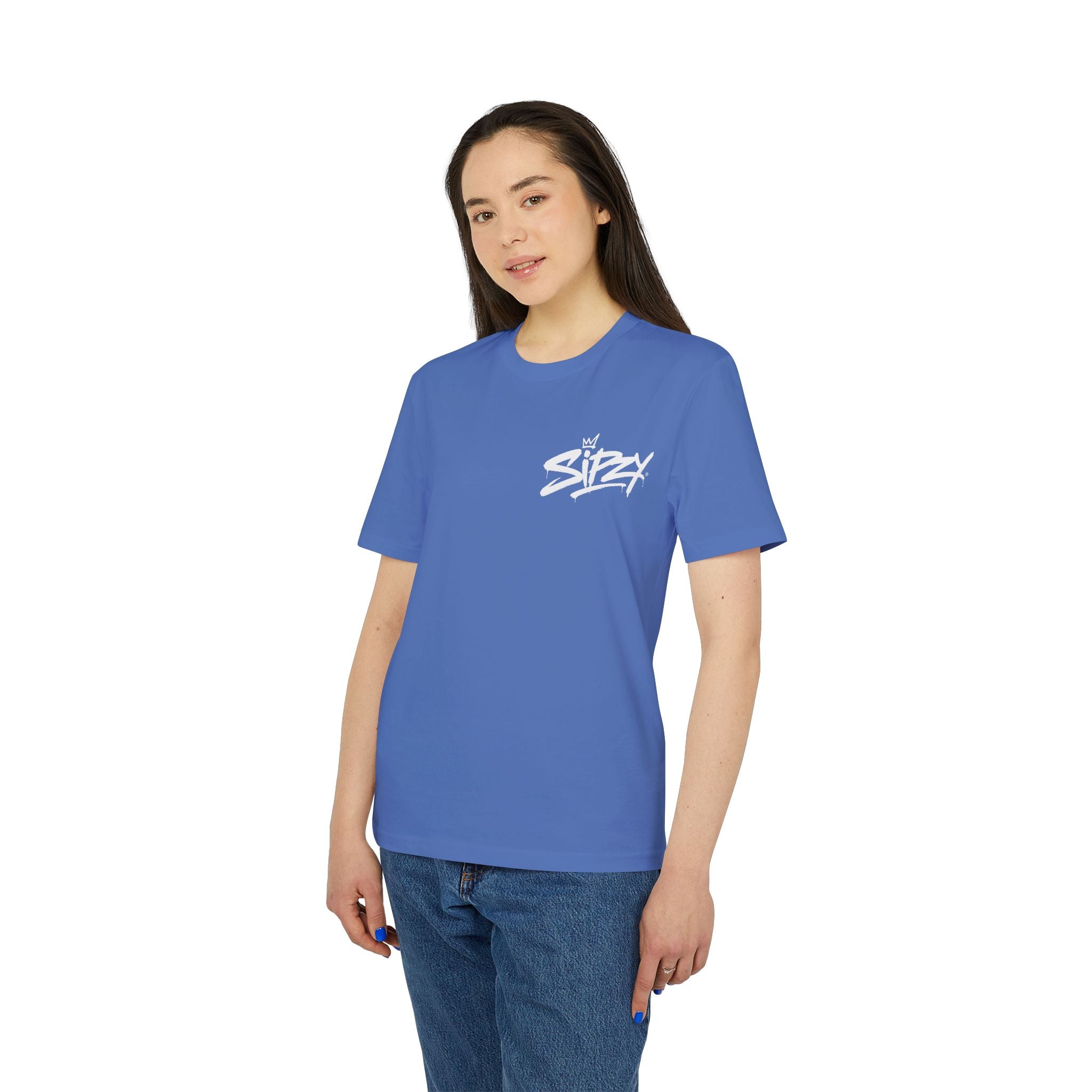 Sizzy Script Logo T-Shirt — Casual Streetwear Graphic Tee
