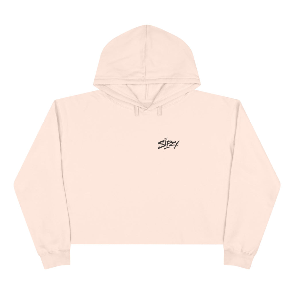 Minimalist 'Streetwear' Cropped Hoodie — Women's Casual Urban Pullover