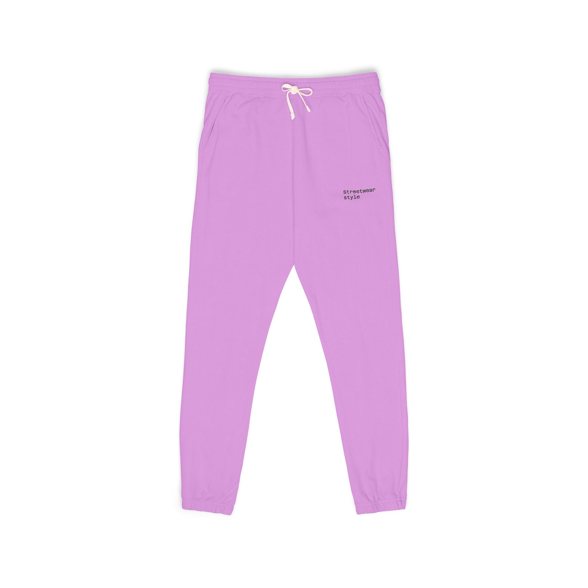 Garment-Dyed Fleece Sweatpants — Minimalist Everyday Joggers