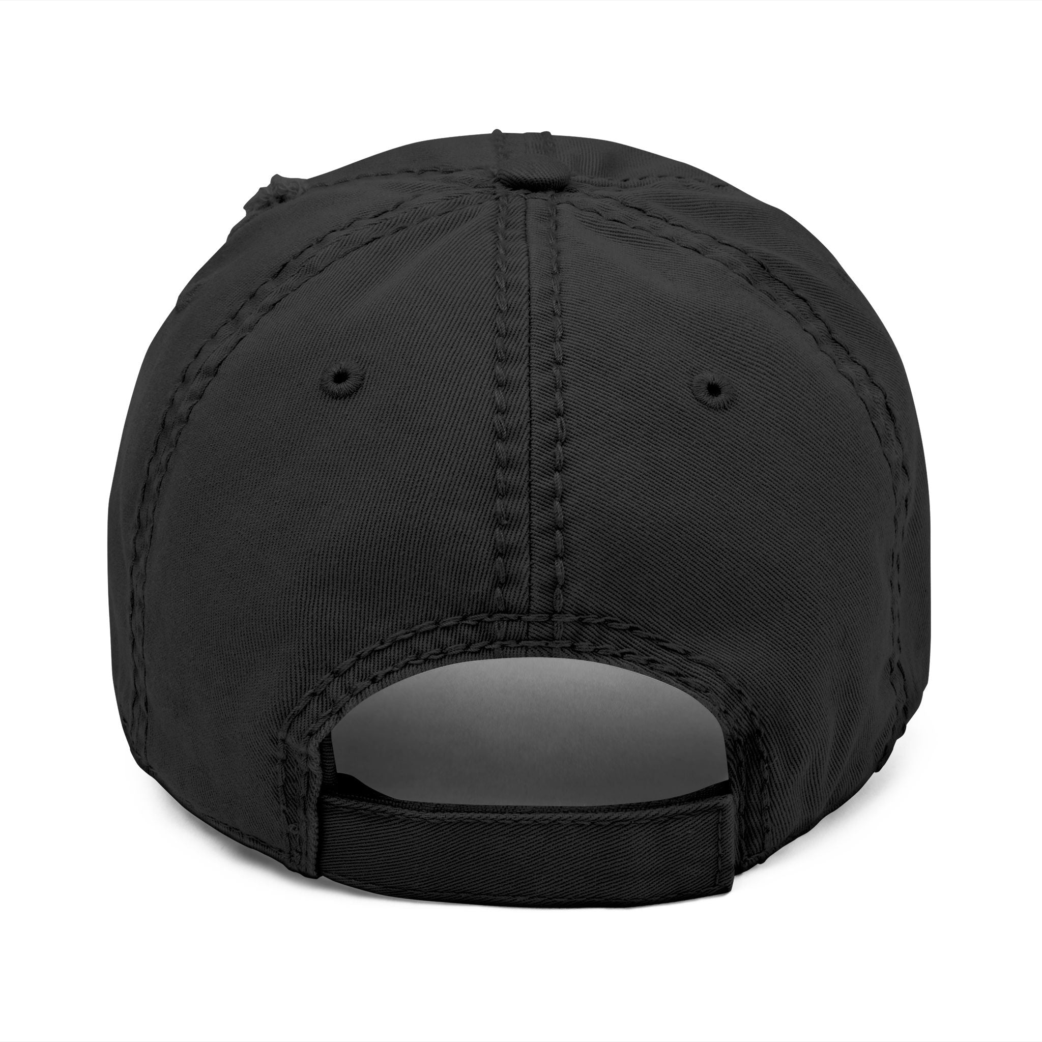 Embroidered 'Sizzy' Distressed Dad Hat — Vintage Streetwear Cap