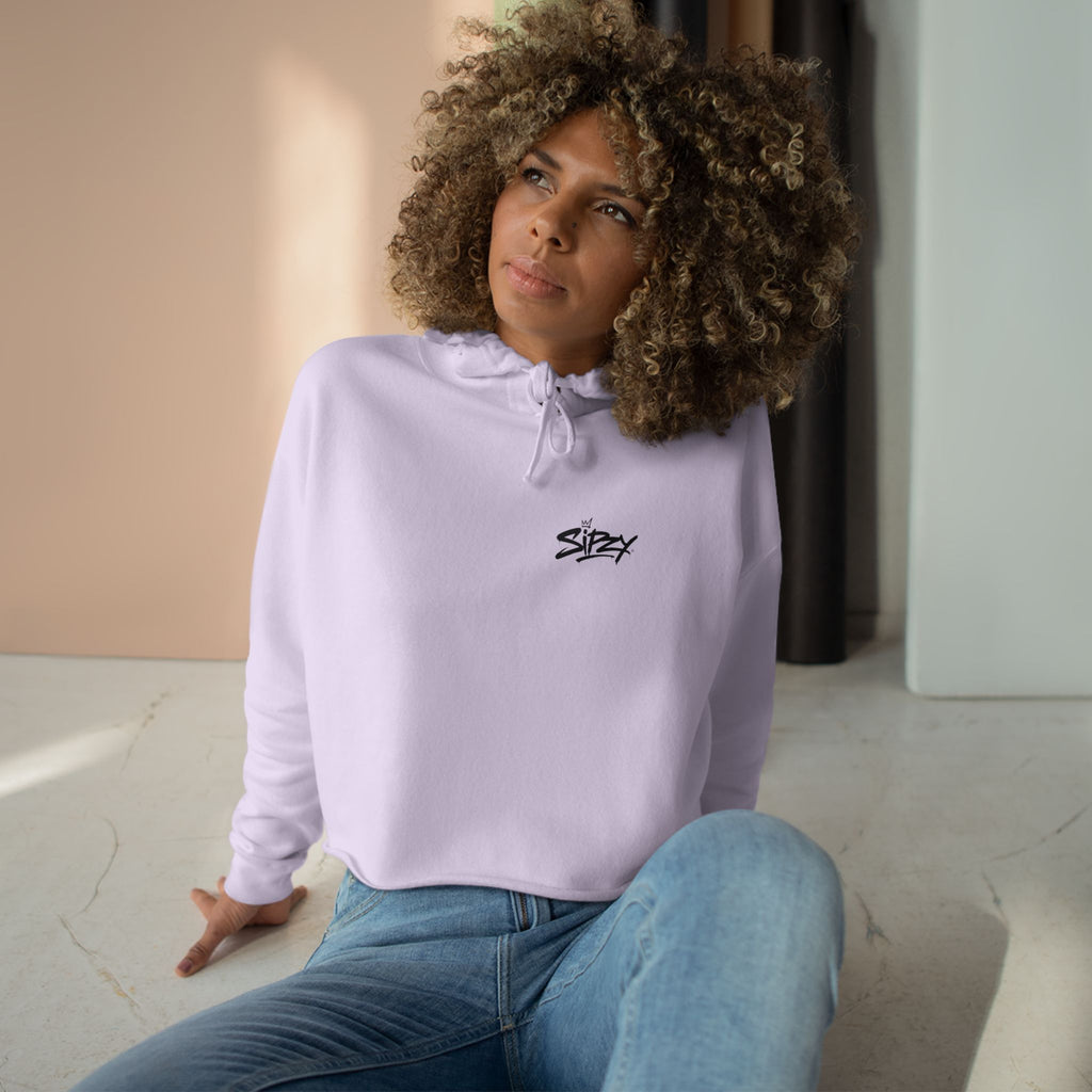 Minimalist 'Streetwear' Cropped Hoodie — Women's Casual Urban Pullover