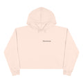 Minimalist 'Streetwear' Cropped Hoodie — Women's Casual Urban Pullover