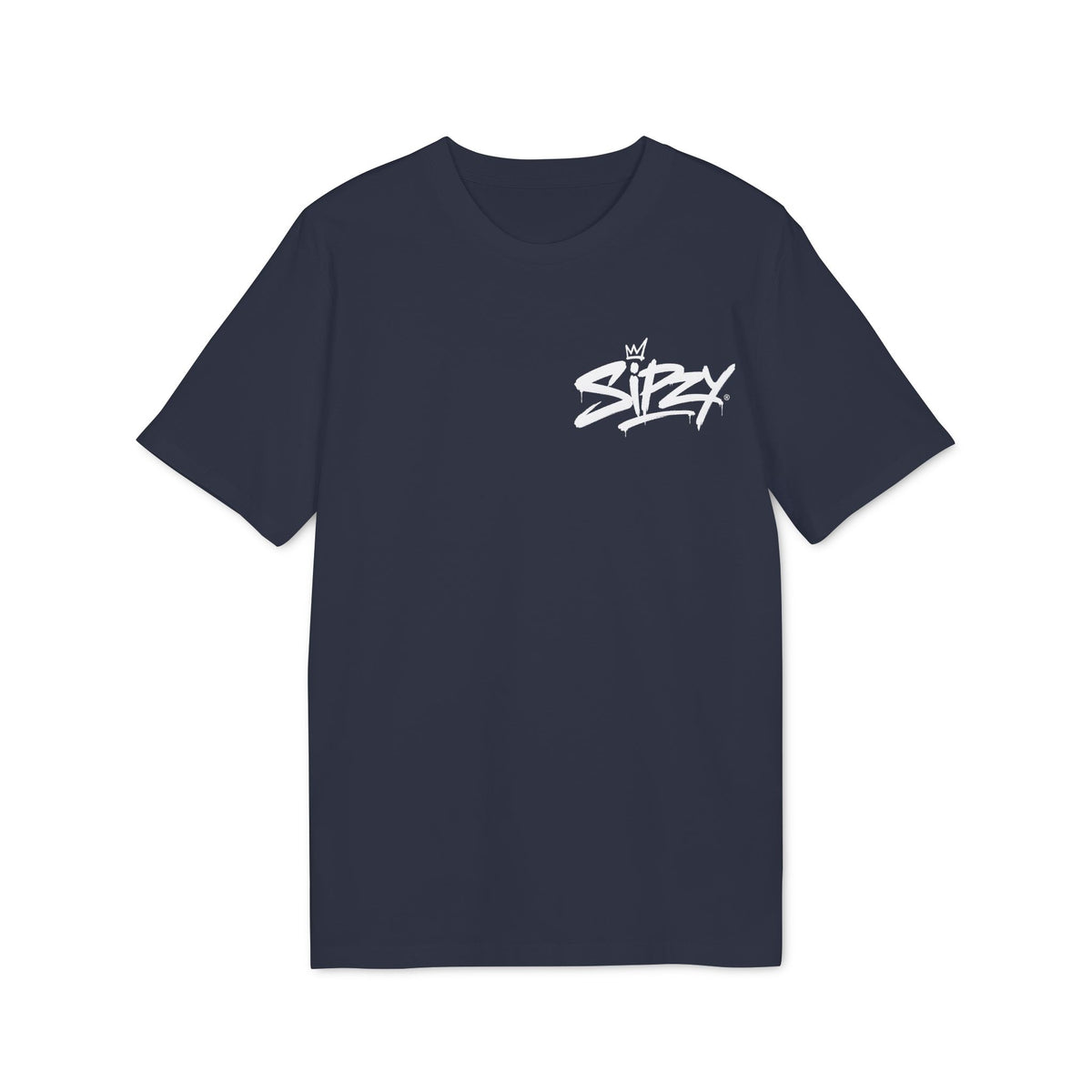 Sizzy Script Logo T-Shirt — Casual Streetwear Graphic Tee
