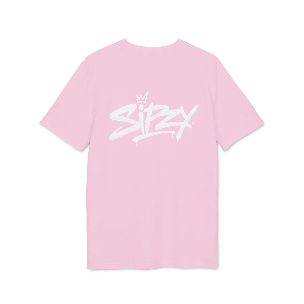 Sizzy Script Logo T-Shirt — Casual Streetwear Graphic Tee